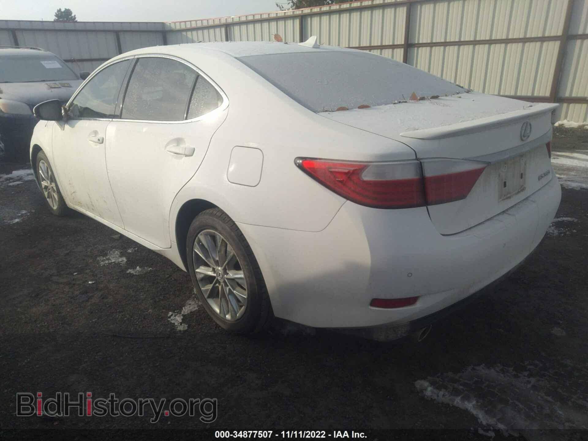 2013 LEXUS ES 350 - VIN: JTHBK1GG8D2067207 - Фото 3