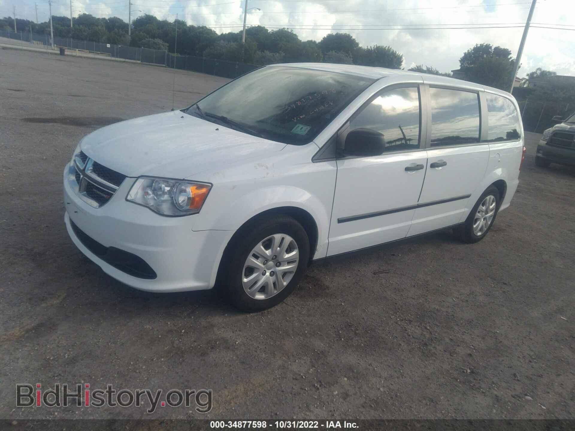 2015 DODGE GRAND CARAVAN - VIN: 2C4RDGBG2FR643768 - Фото 2