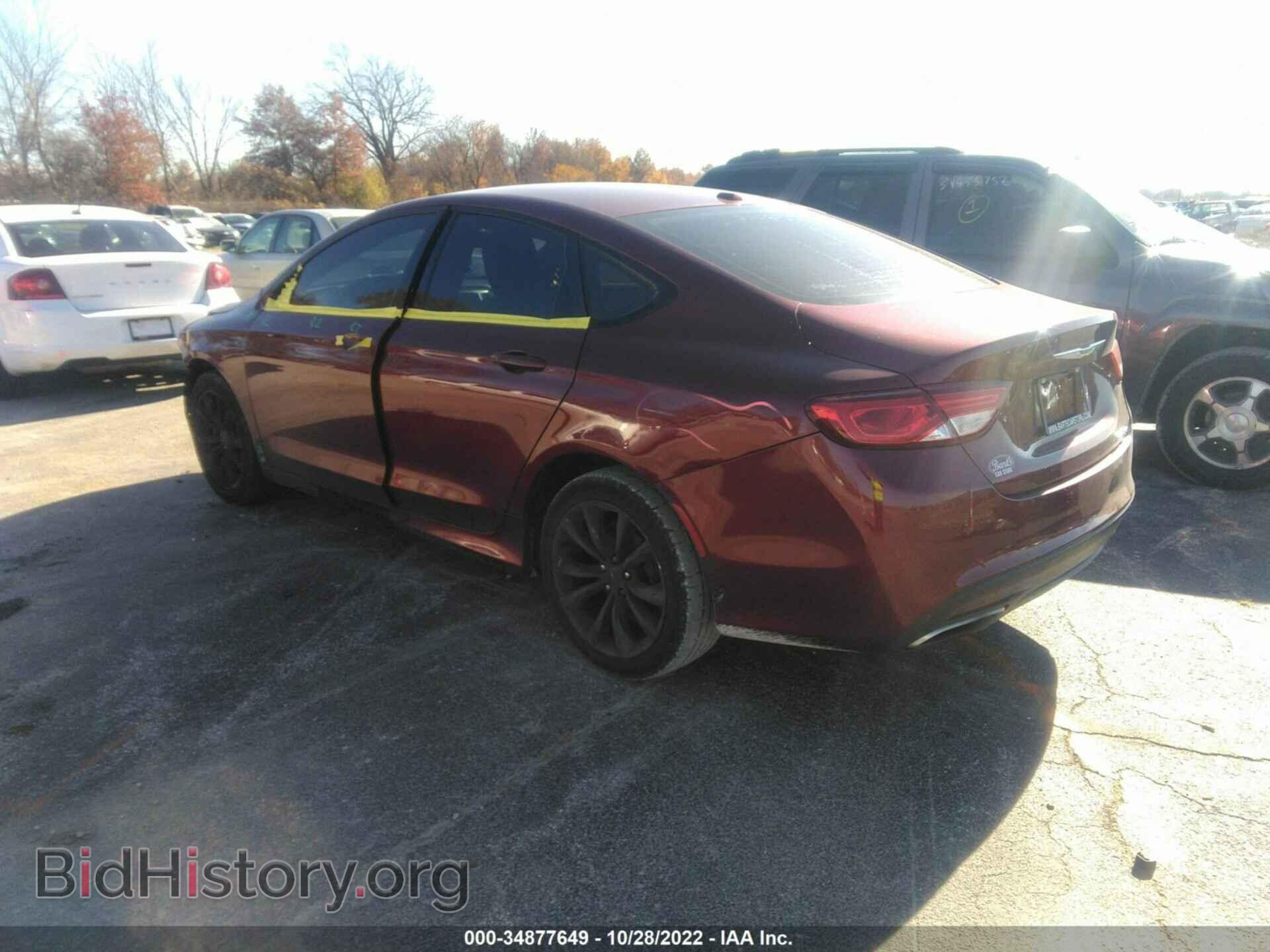 2016 CHRYSLER 200 - VIN: 1C3CCCBB8GN150203 - Фото 3
