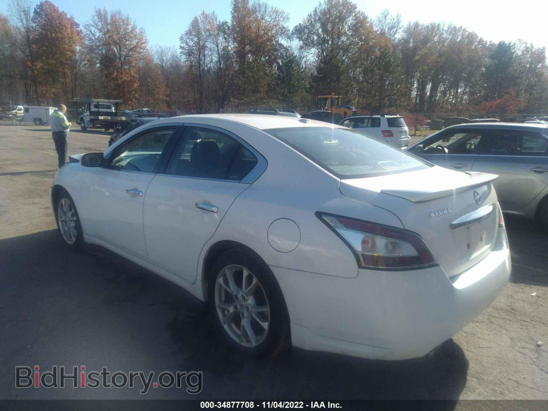 2012 NISSAN MAXIMA - VIN: 1N4AA5AP0CC801045 - Фото 3