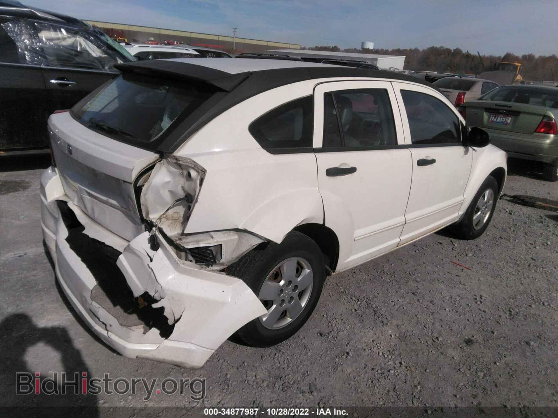 2008 DODGE CALIBER - VIN: 1B3HB28B88D672859 - Фото 4