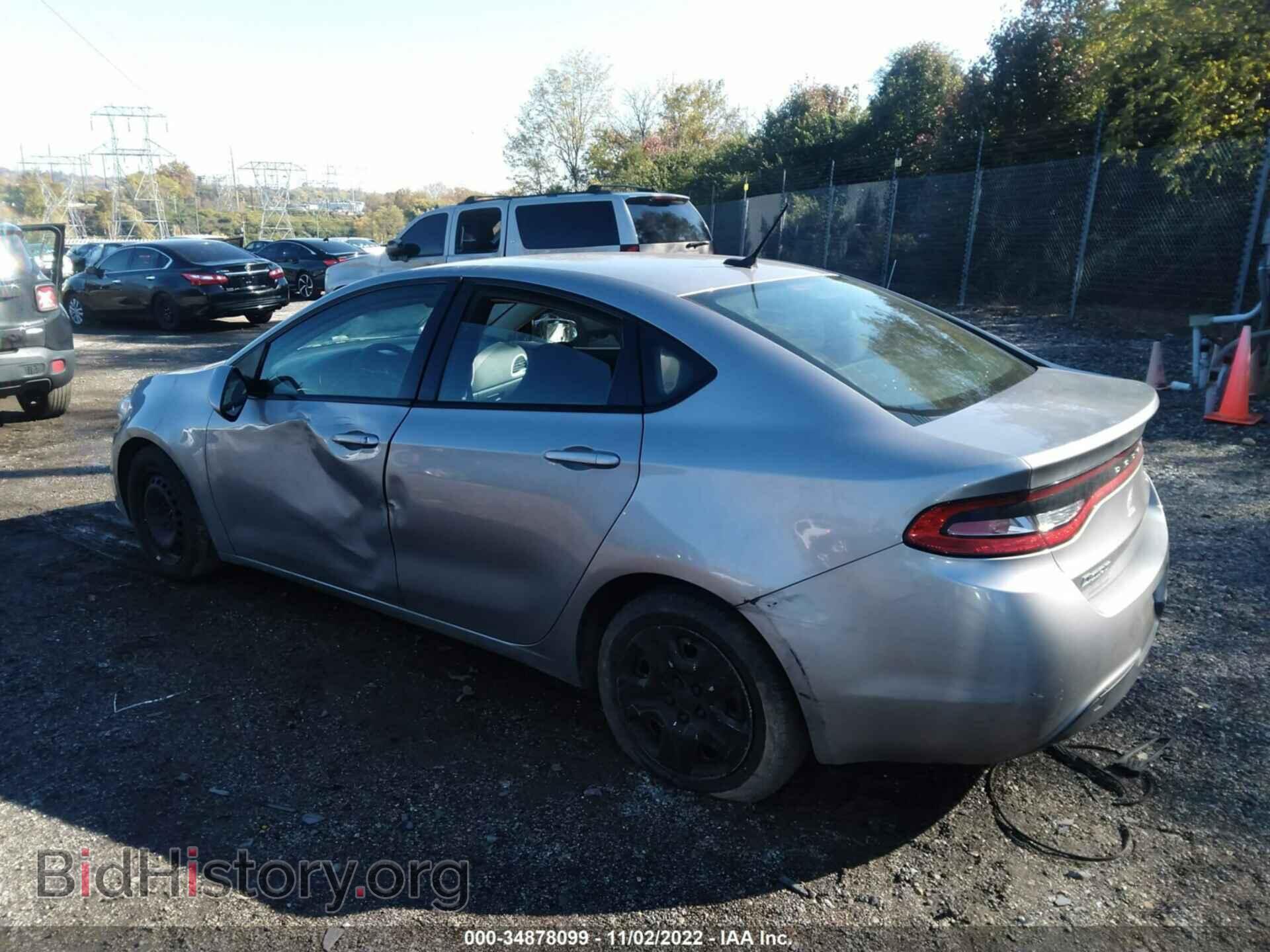 2016 DODGE DART - VIN: 1C3CDFAA7GD644310 - Фото 3