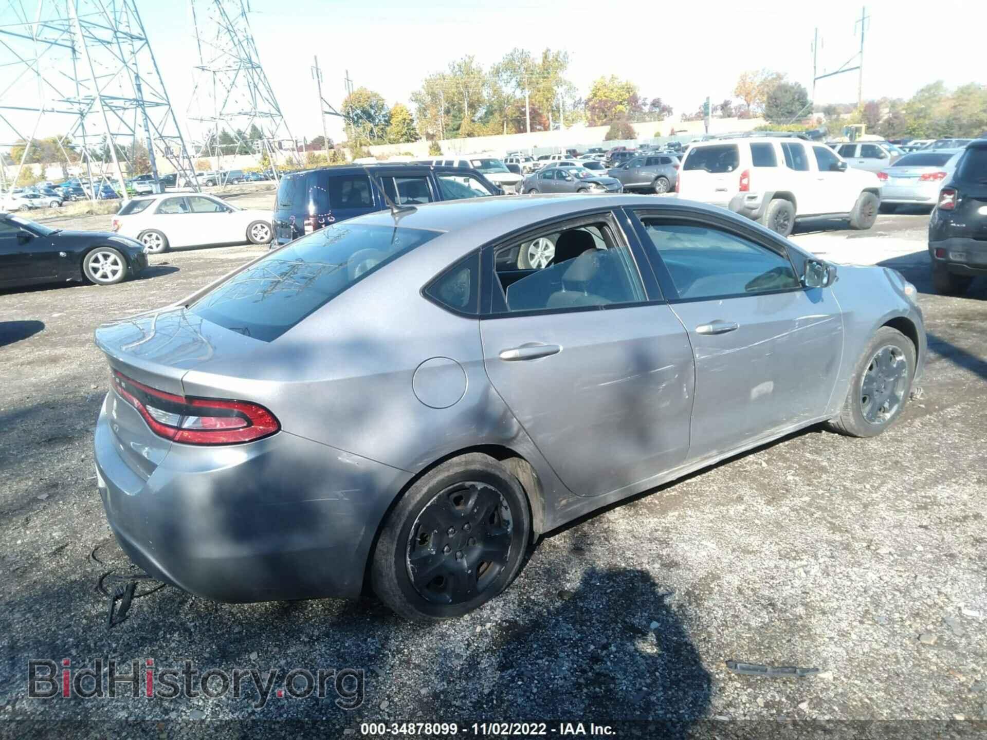 2016 DODGE DART - VIN: 1C3CDFAA7GD644310 - Фото 4