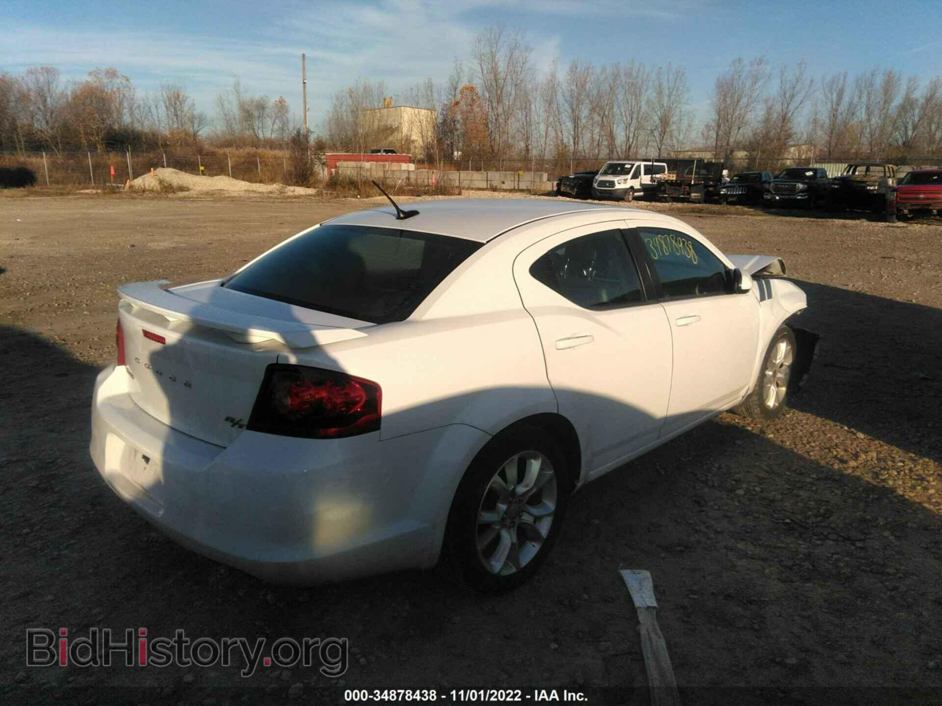 2013 DODGE AVENGER - VIN: 1C3CDZBG9DN616552 - Фото 4