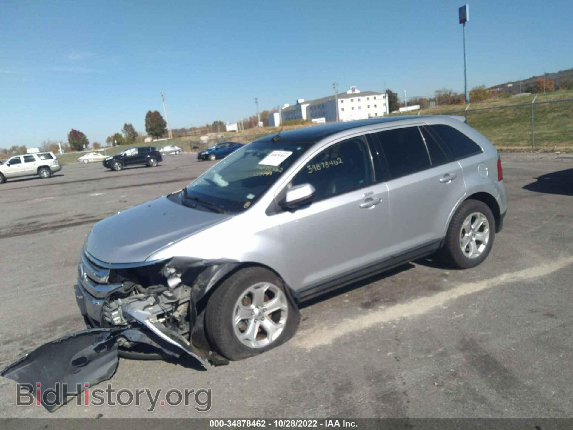 2014 FORD EDGE - VIN: 2FMDK3JC9EBB61793 - Фото 2