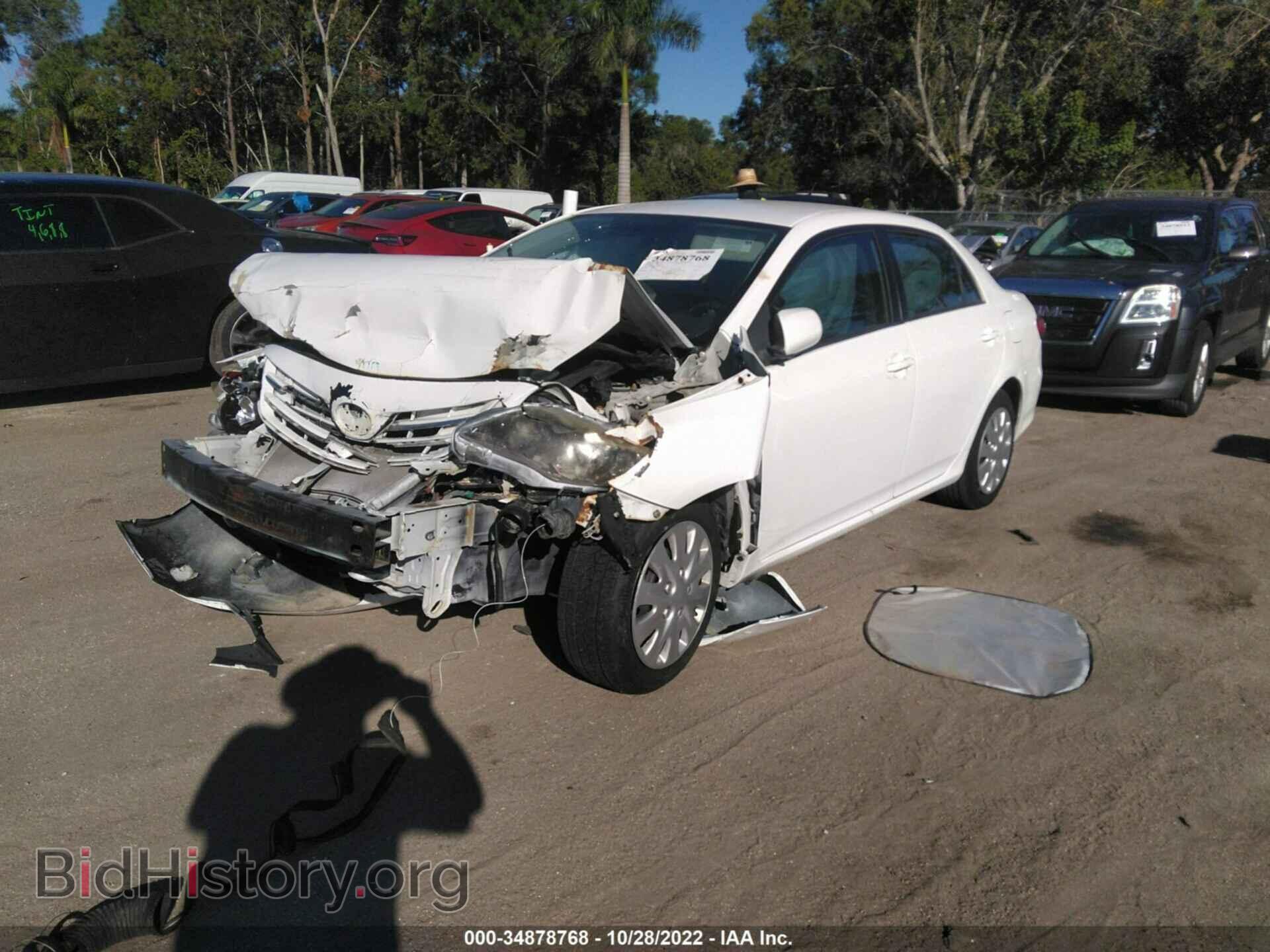 2013 TOYOTA COROLLA - VIN: 5YFBU4EE6DP104898 - Фото 2