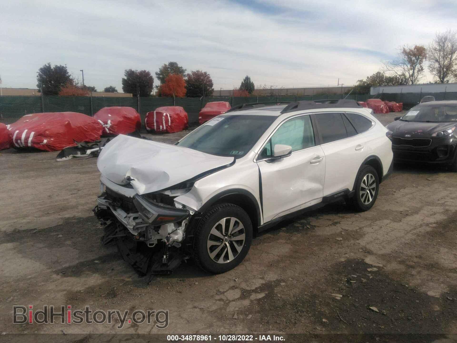2020 SUBARU OUTBACK - VIN: 4S4BTAEC8L3184949 - Фото 2