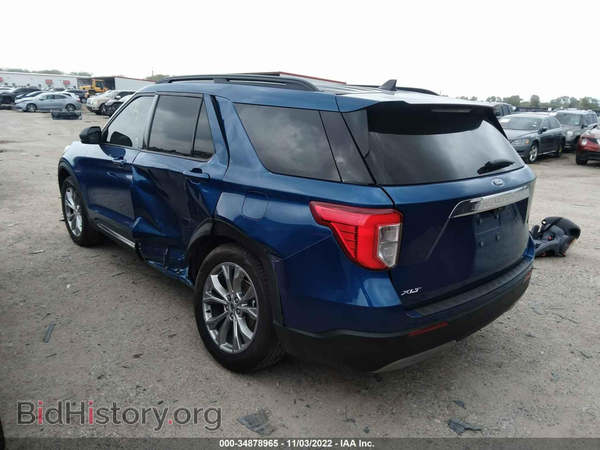 2022 FORD EXPLORER - VIN: 1FMSK7DH2NGA18814 - Фото 3