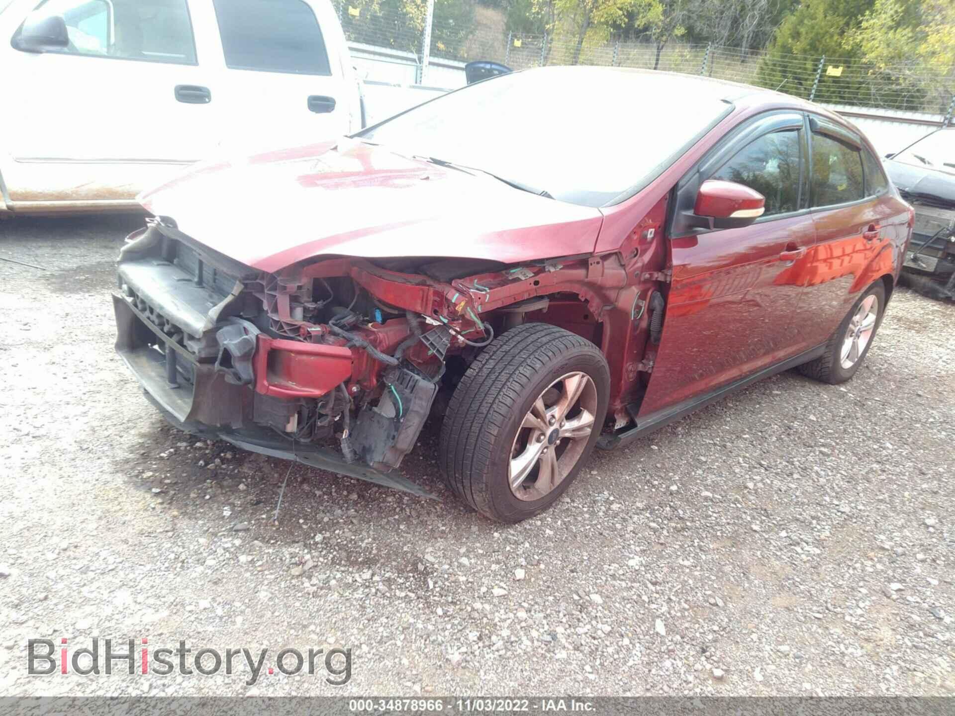 2013 FORD FOCUS - VIN: 1FADP3F26DL123237 - Фото 2