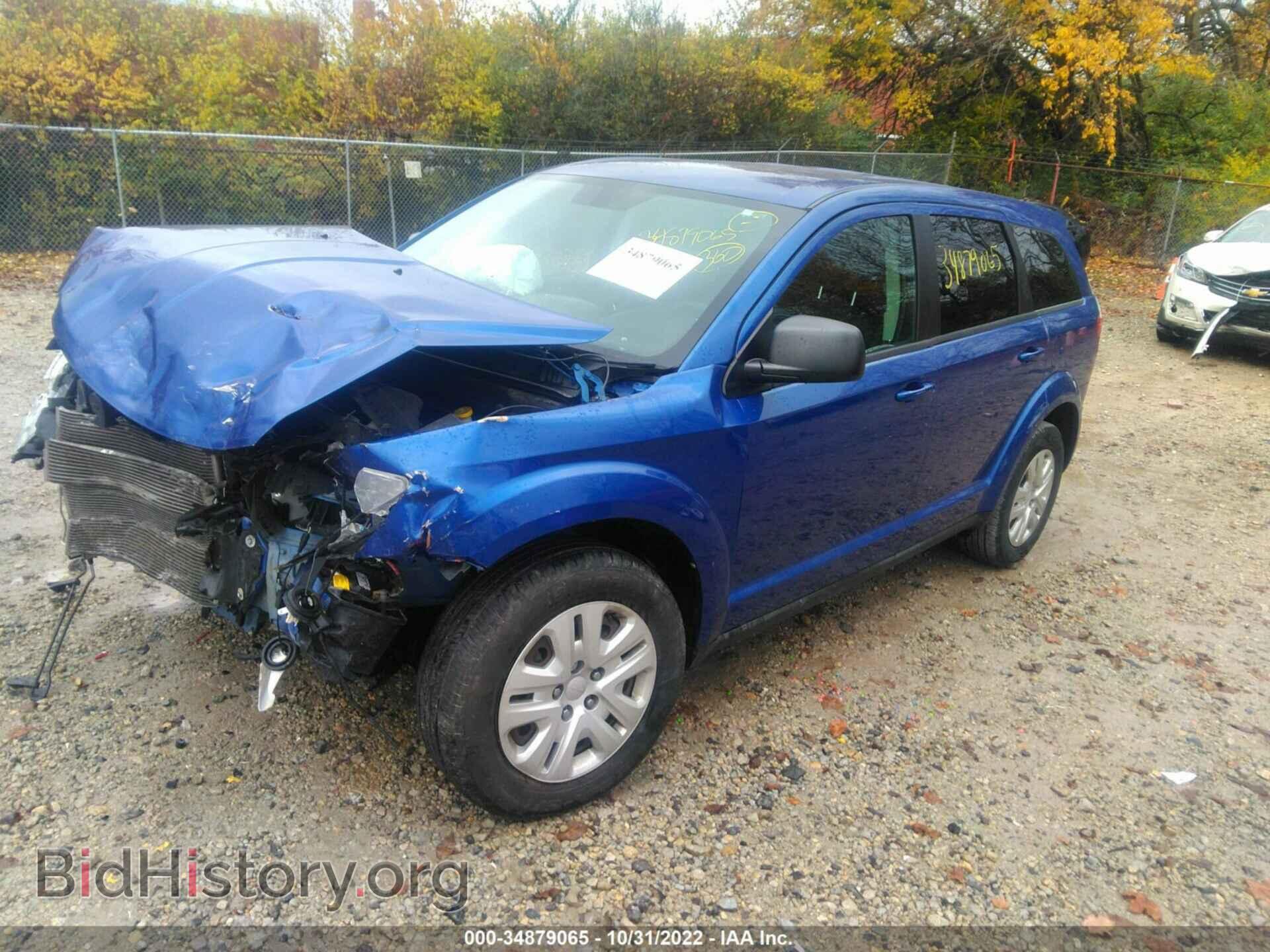 2015 DODGE JOURNEY - VIN: 3C4PDCAB0FT600095 - Фото 2