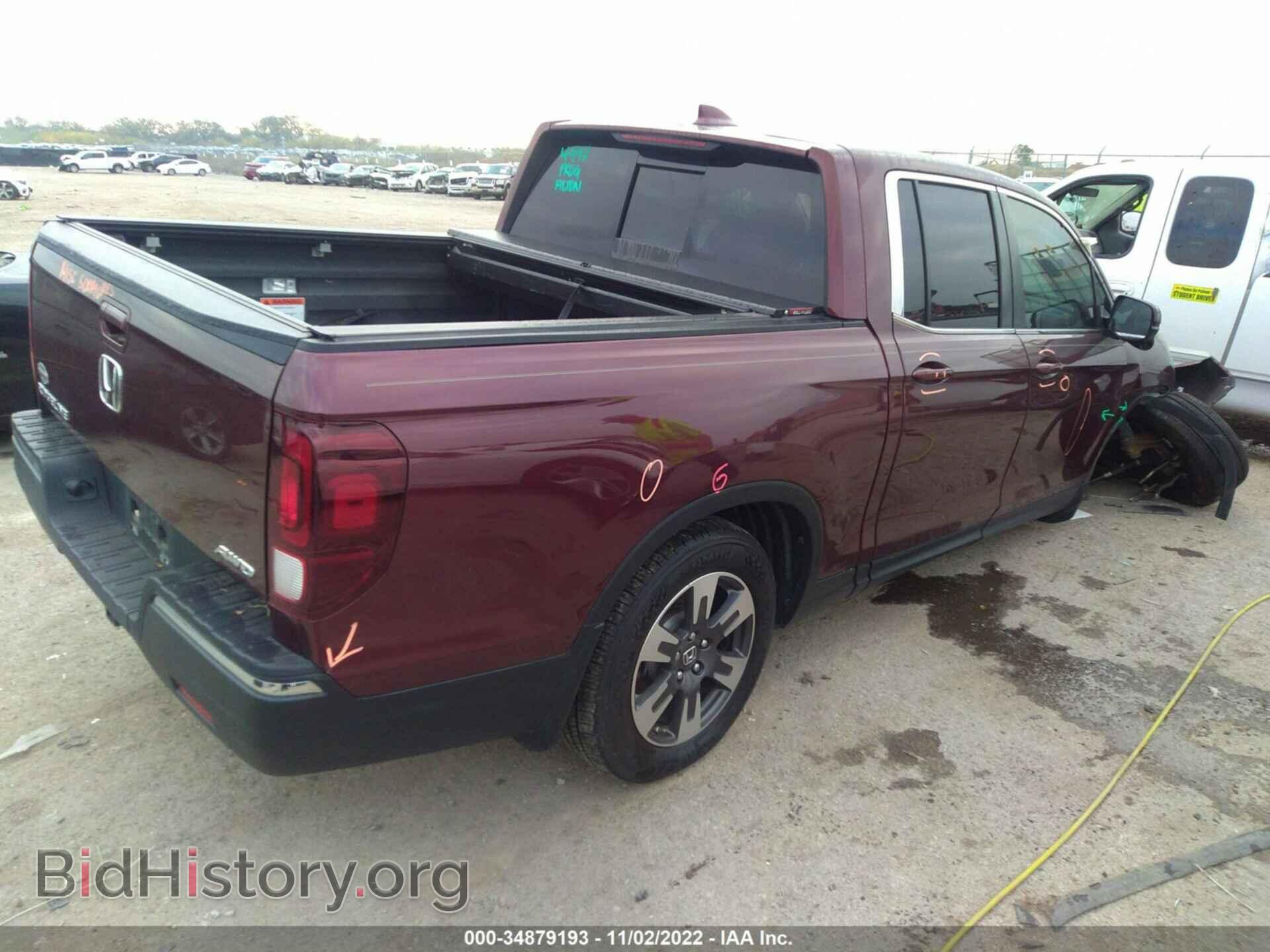 2019 HONDA RIDGELINE - VIN: 5FPYK3F65KB002851 - Фото 4