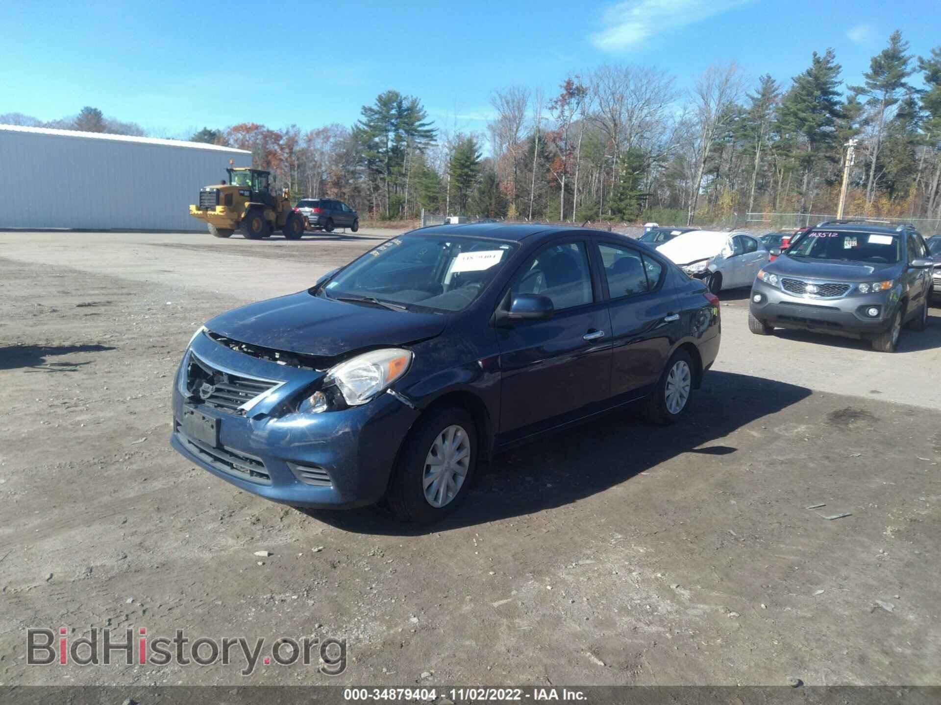 2012 NISSAN VERSA - VIN: 3N1CN7AP5CL856729 - Фото 2