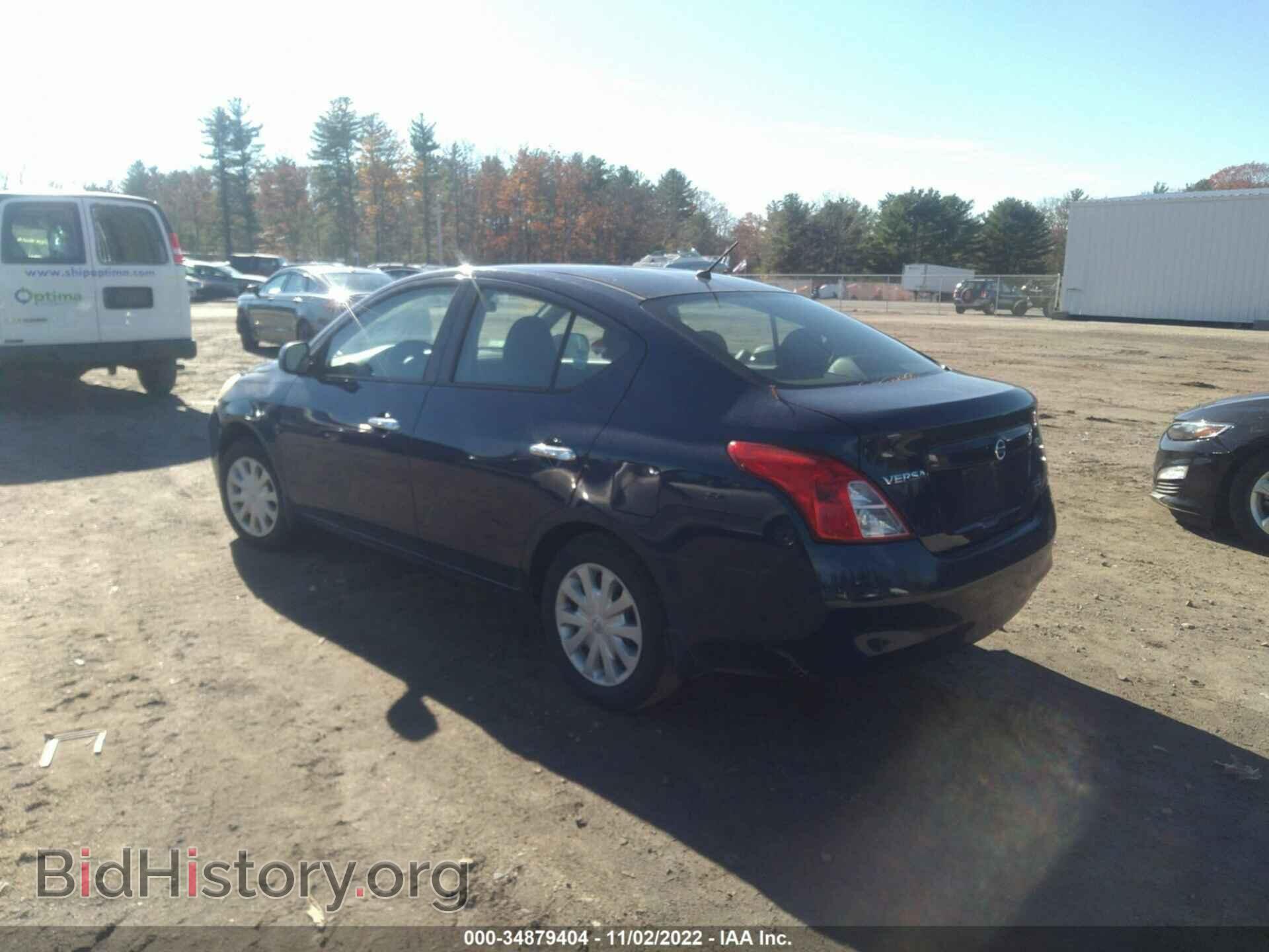 2012 NISSAN VERSA - VIN: 3N1CN7AP5CL856729 - Фото 3