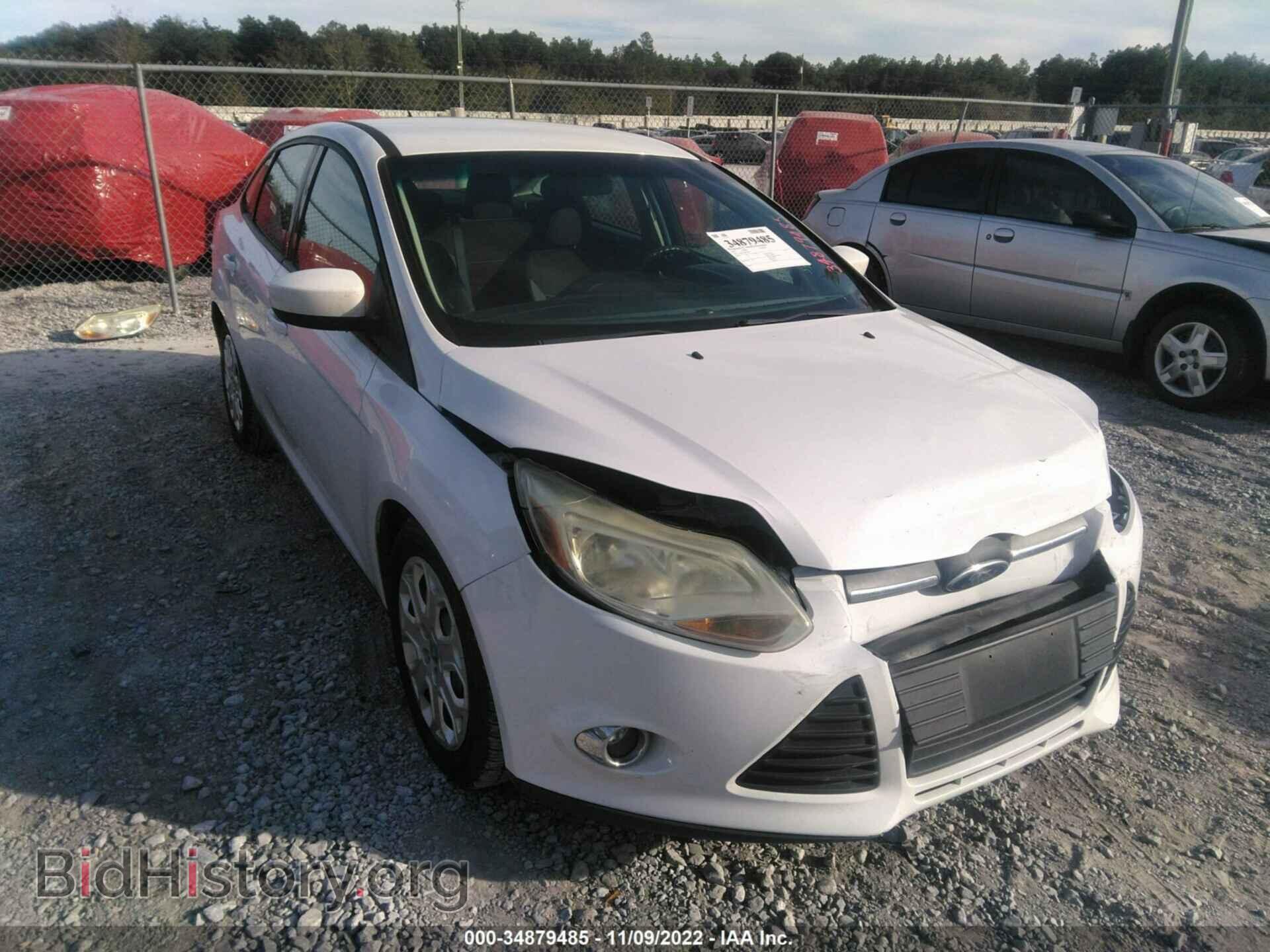 Фотография 1FAHP3F22CL197321 - FORD FOCUS 2012