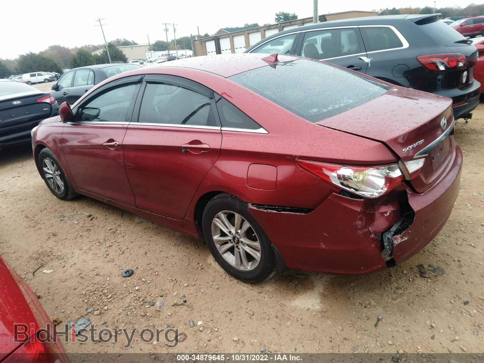 2012 HYUNDAI SONATA - VIN: 5NPEB4AC3CH487654 - Фото 3