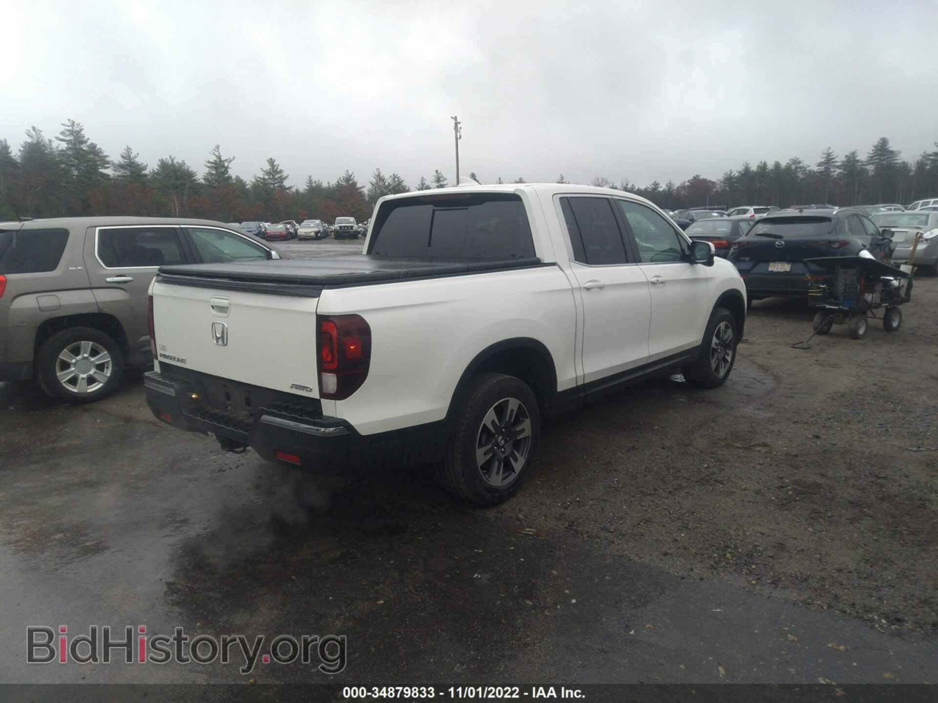 2019 HONDA RIDGELINE - VIN: 5FPYK3F66KB017956 - Фото 4
