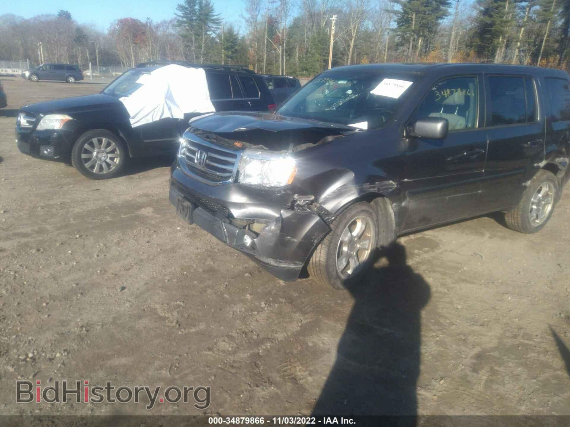 2012 HONDA PILOT - VIN: 5FNYF4H54CB086895 - Фото 2