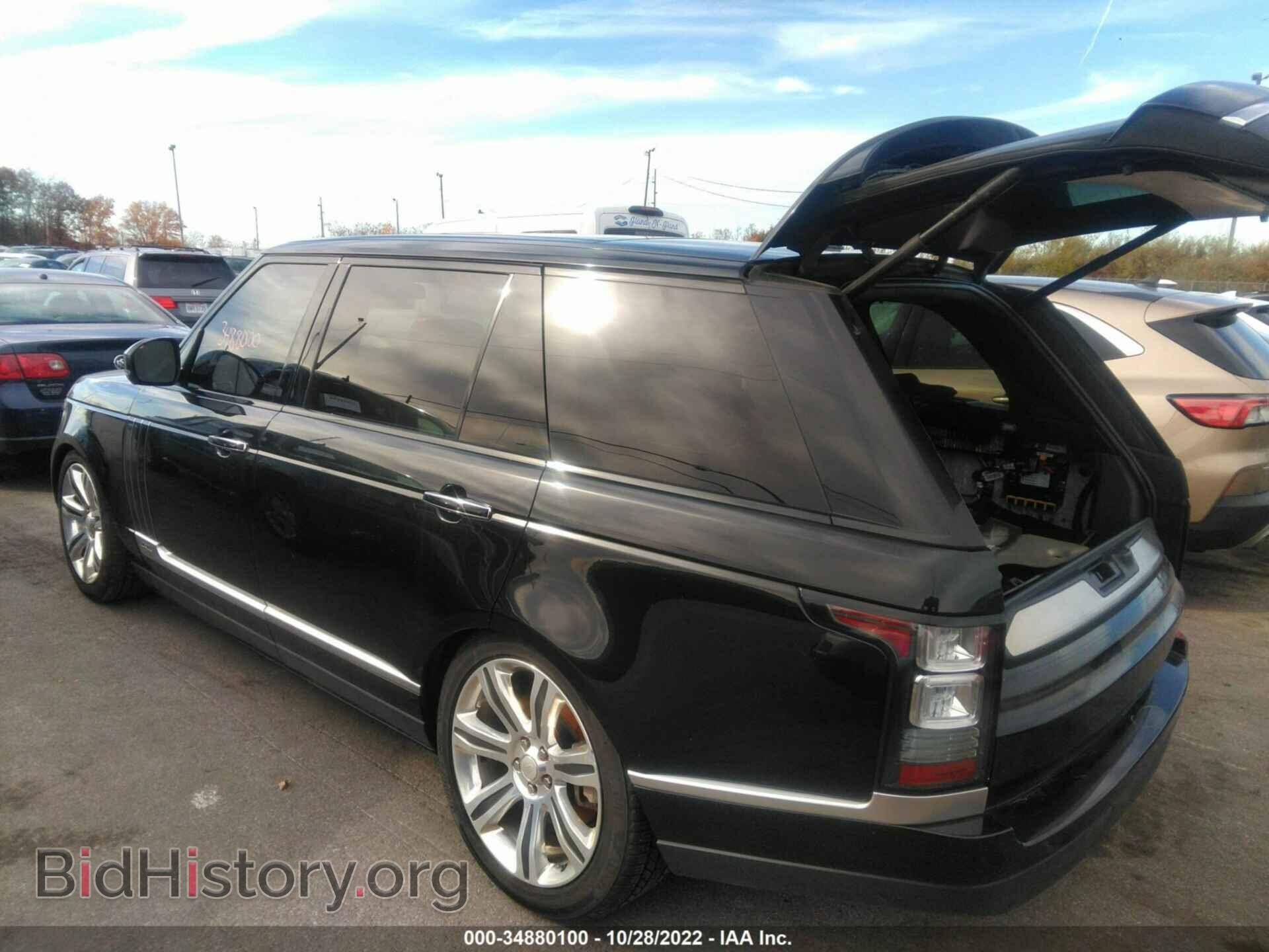 2015 LAND ROVER RANGE ROVER - VIN: SALGW3TF3FA212787 - Фото 3