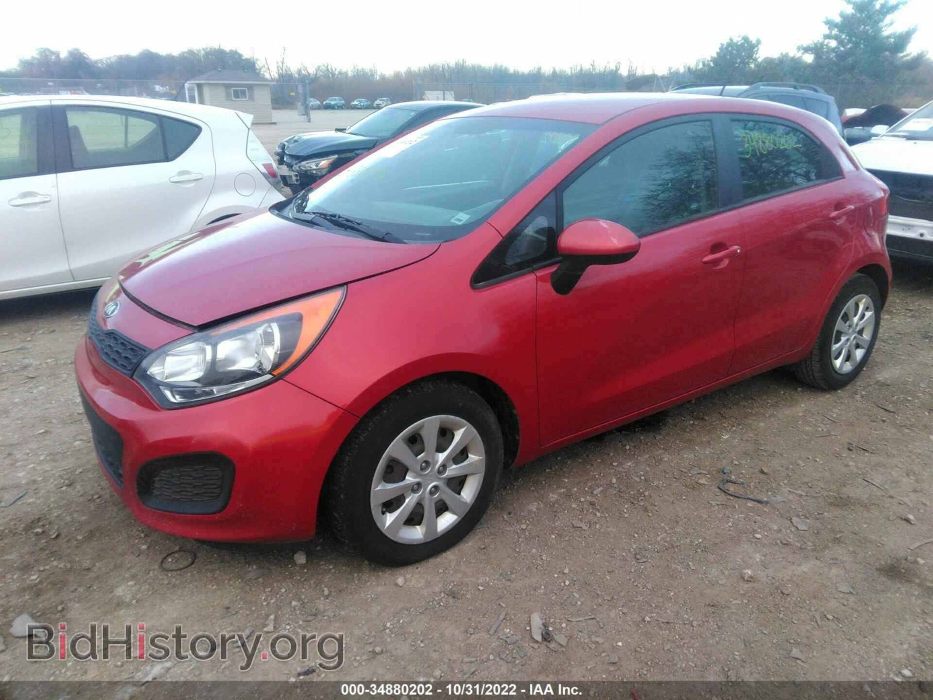 2015 KIA RIO - VIN: KNADM5A38F6518131 - Фото 2