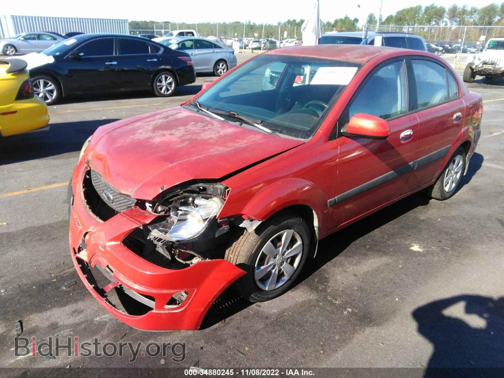 2008 KIA RIO - VIN: KNADE123586396237 - Фото 2