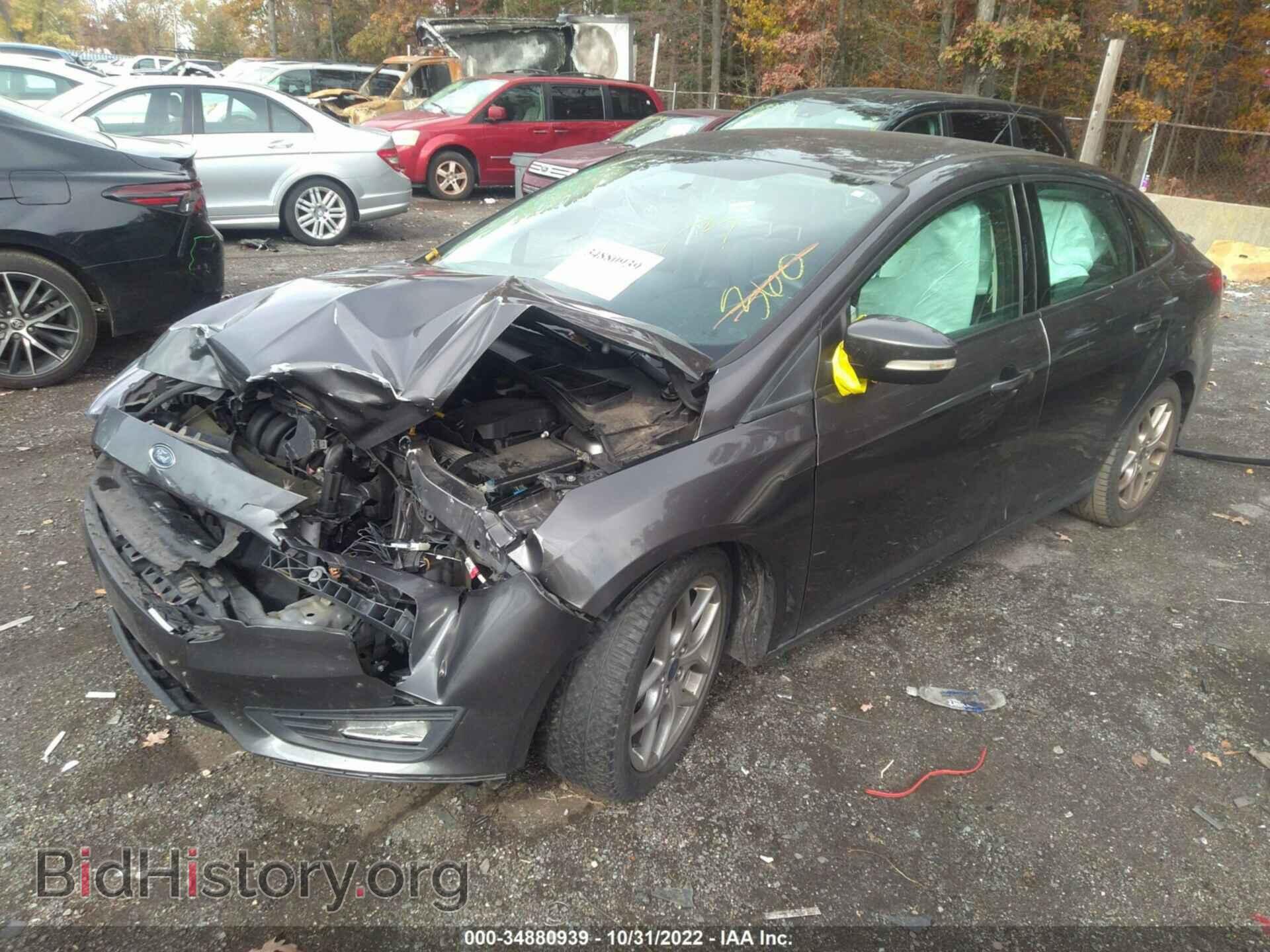 2015 FORD FOCUS - VIN: 1FADP3F25FL339244 - Фото 2