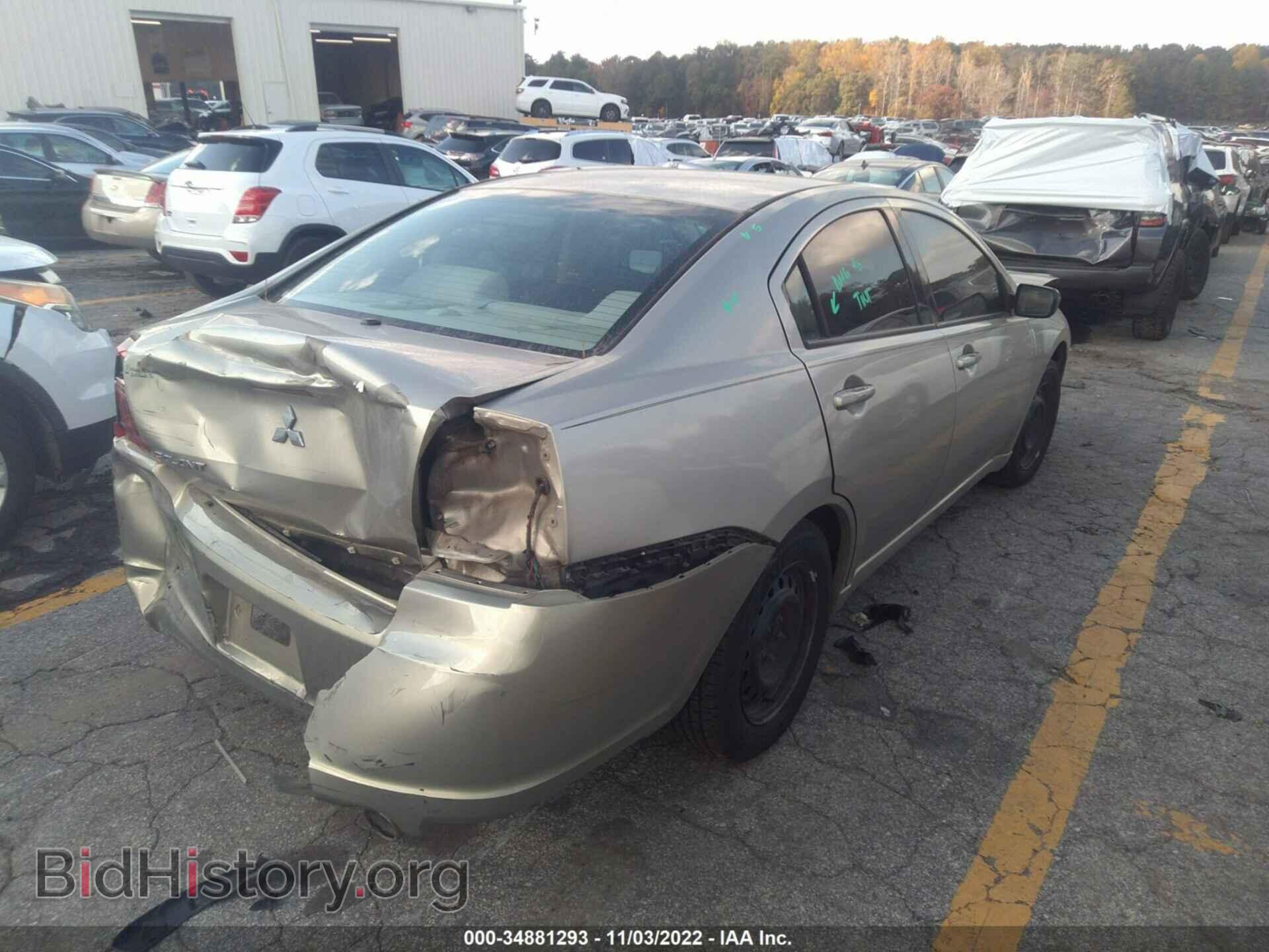 2007 MITSUBISHI GALANT - VIN: 4A3AB36F77E027878 - Фото 4