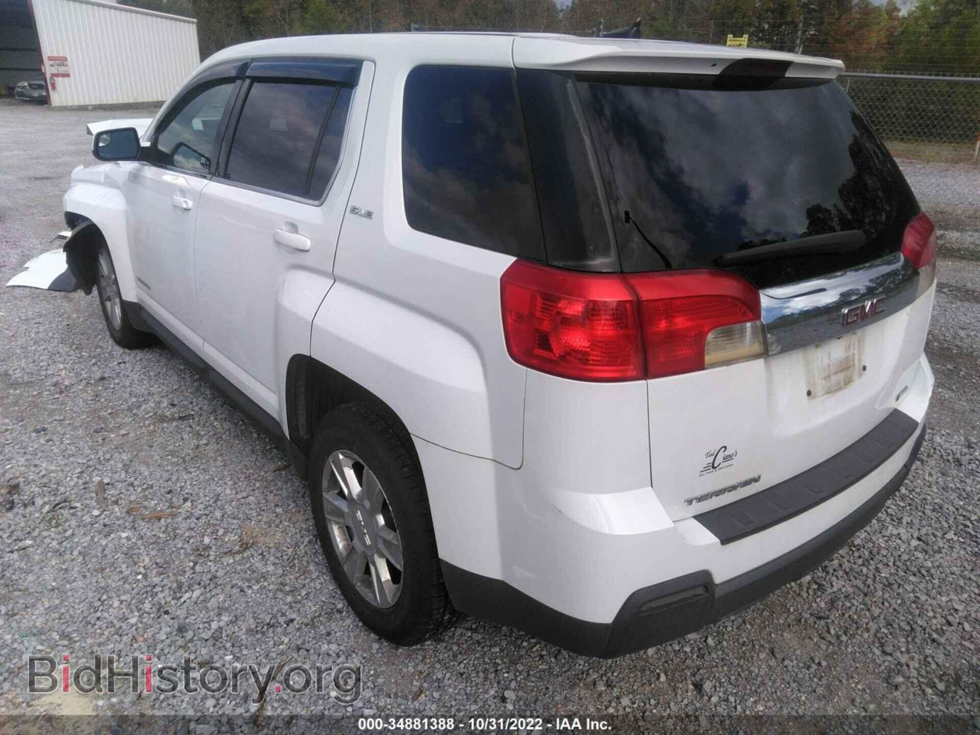 2012 GMC TERRAIN - VIN: 2GKALMEK2C6124185 - Фото 3