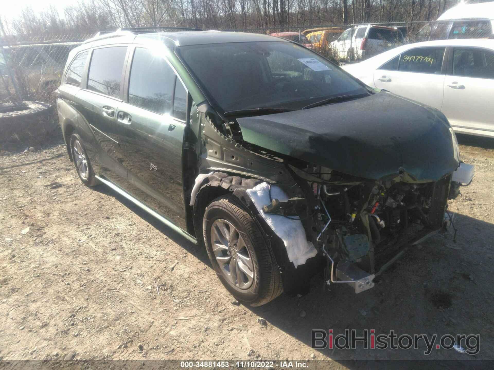 Photo 5TDKSKFC8NS070981 - TOYOTA SIENNA 2022