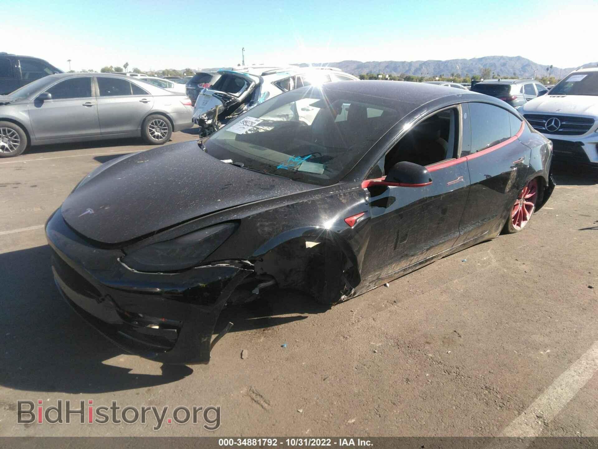 2018 TESLA MODEL 3 - VIN: 5YJ3E1EA6JF060339 - Фото 2