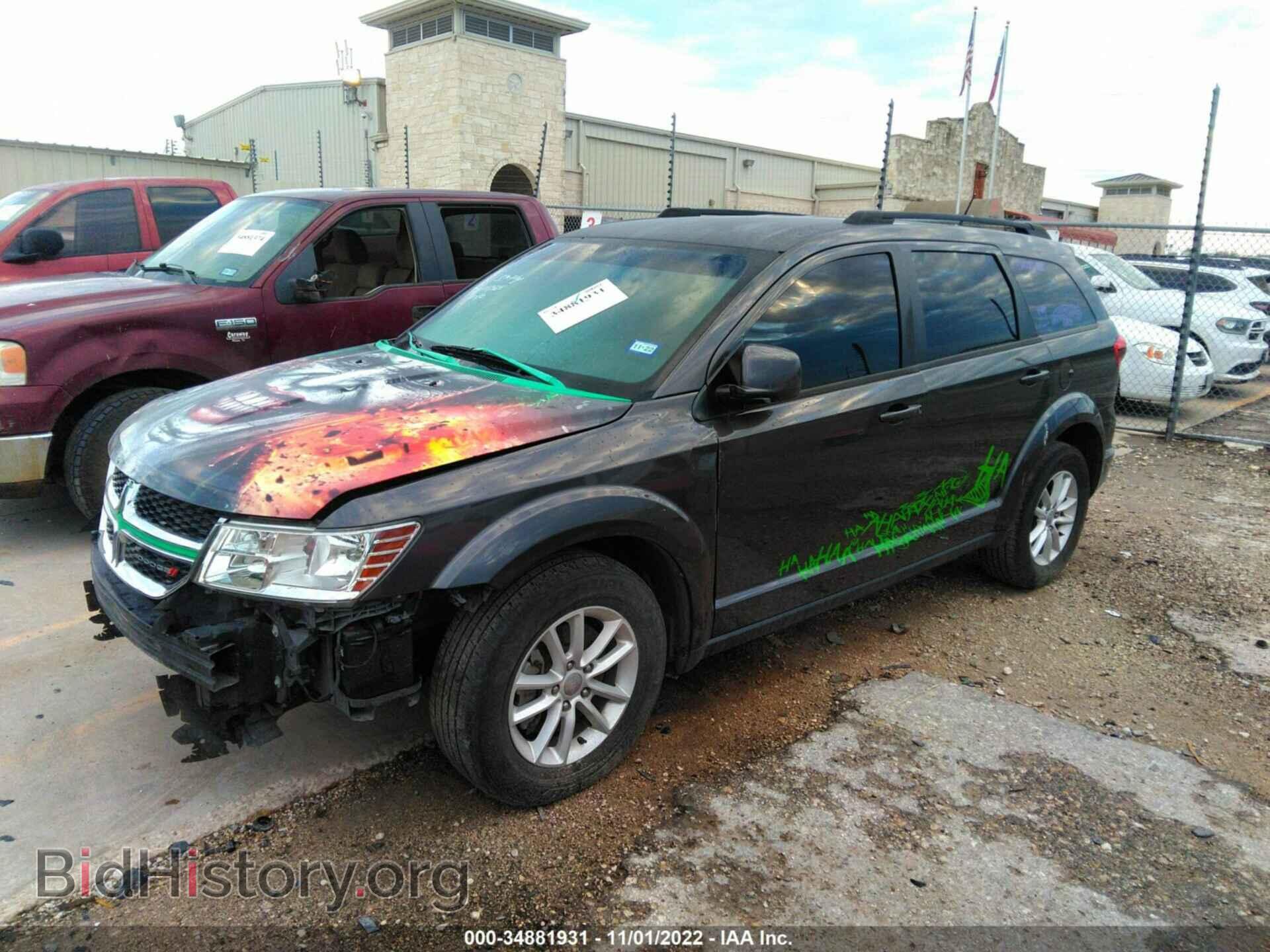 2015 DODGE JOURNEY - VIN: 3C4PDCBB1FT738565 - Фото 2