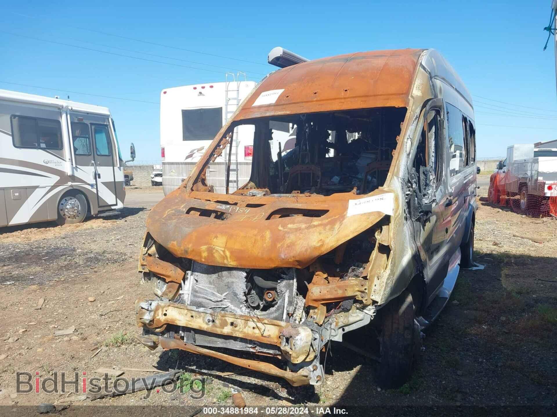 2019 FORD TRANSIT-350 - VIN: 1FTRS4XG7KKA83445 - Фото 2