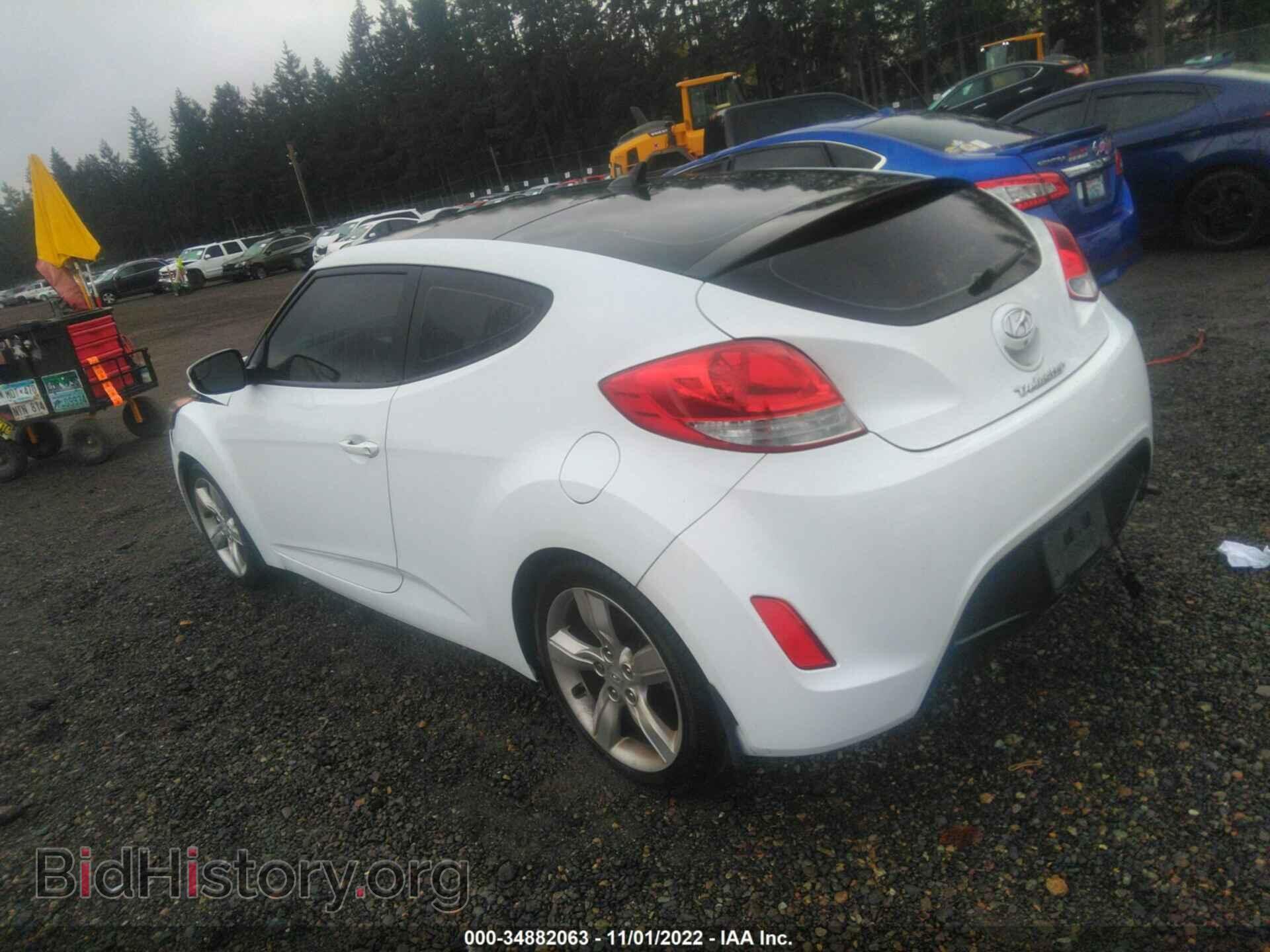 2014 HYUNDAI VELOSTER - VIN: KMHTC6AD1EU198818 - Фото 3