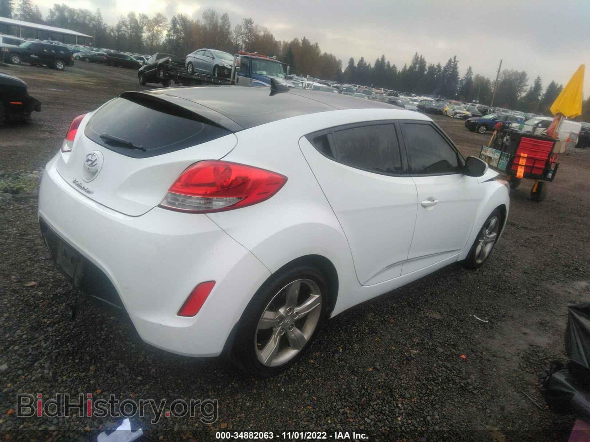 2014 HYUNDAI VELOSTER - VIN: KMHTC6AD1EU198818 - Фото 4