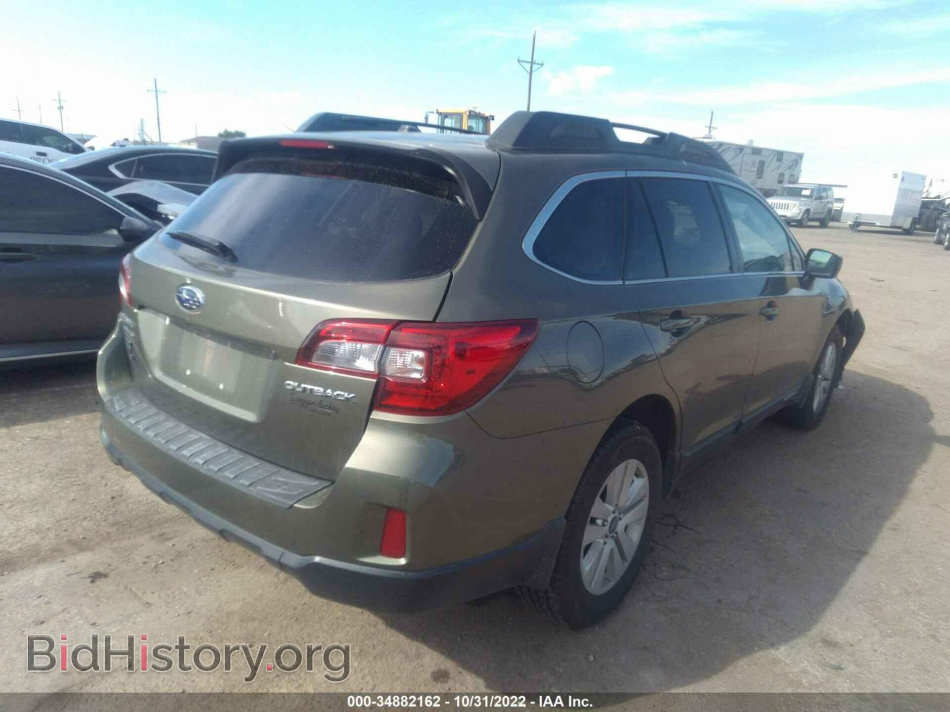 2015 SUBARU OUTBACK - VIN: 4S4BSBCC5F3227644 - Фото 4