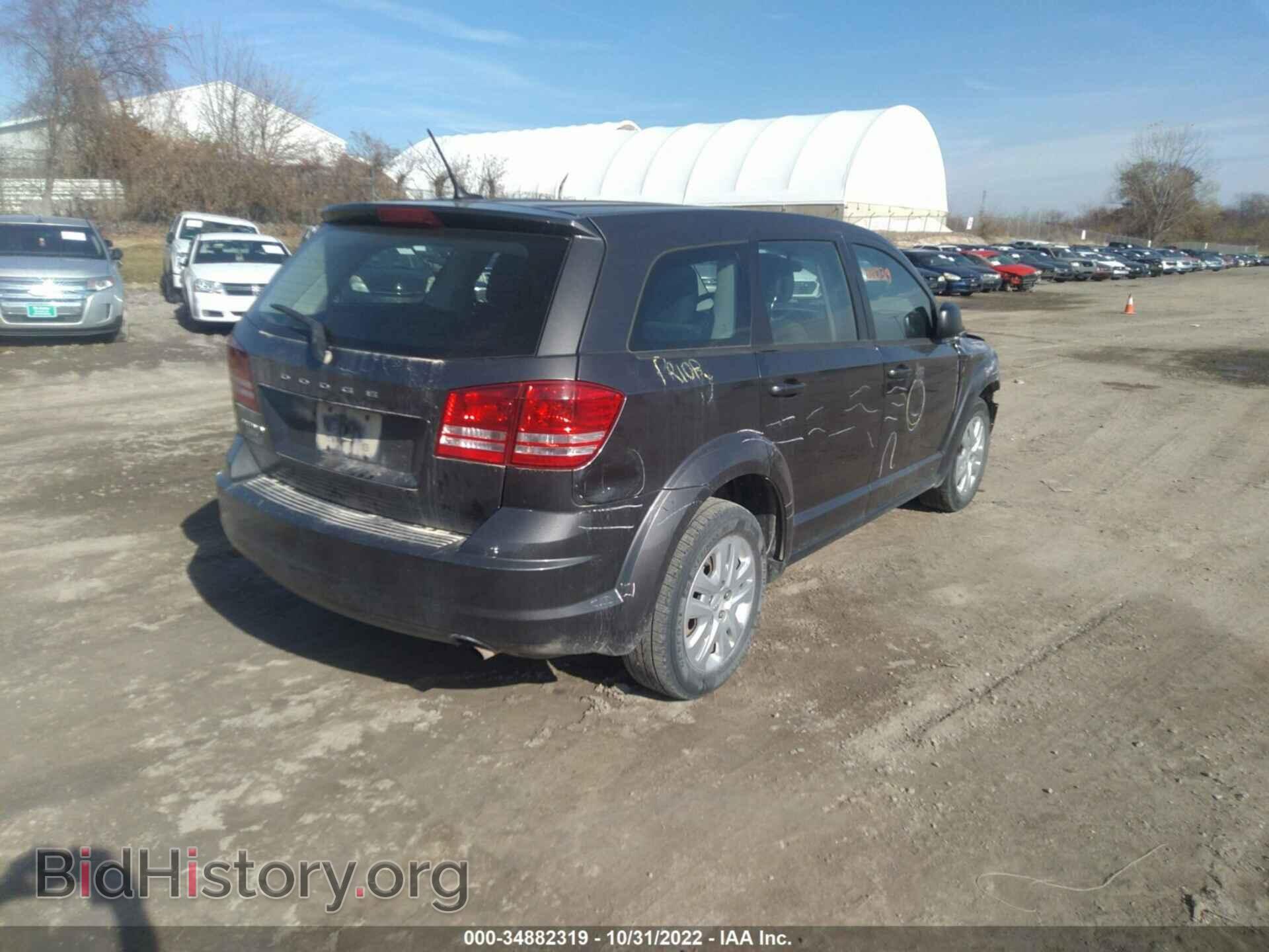2014 DODGE JOURNEY - VIN: 3C4PDCAB4ET310330 - Фото 4