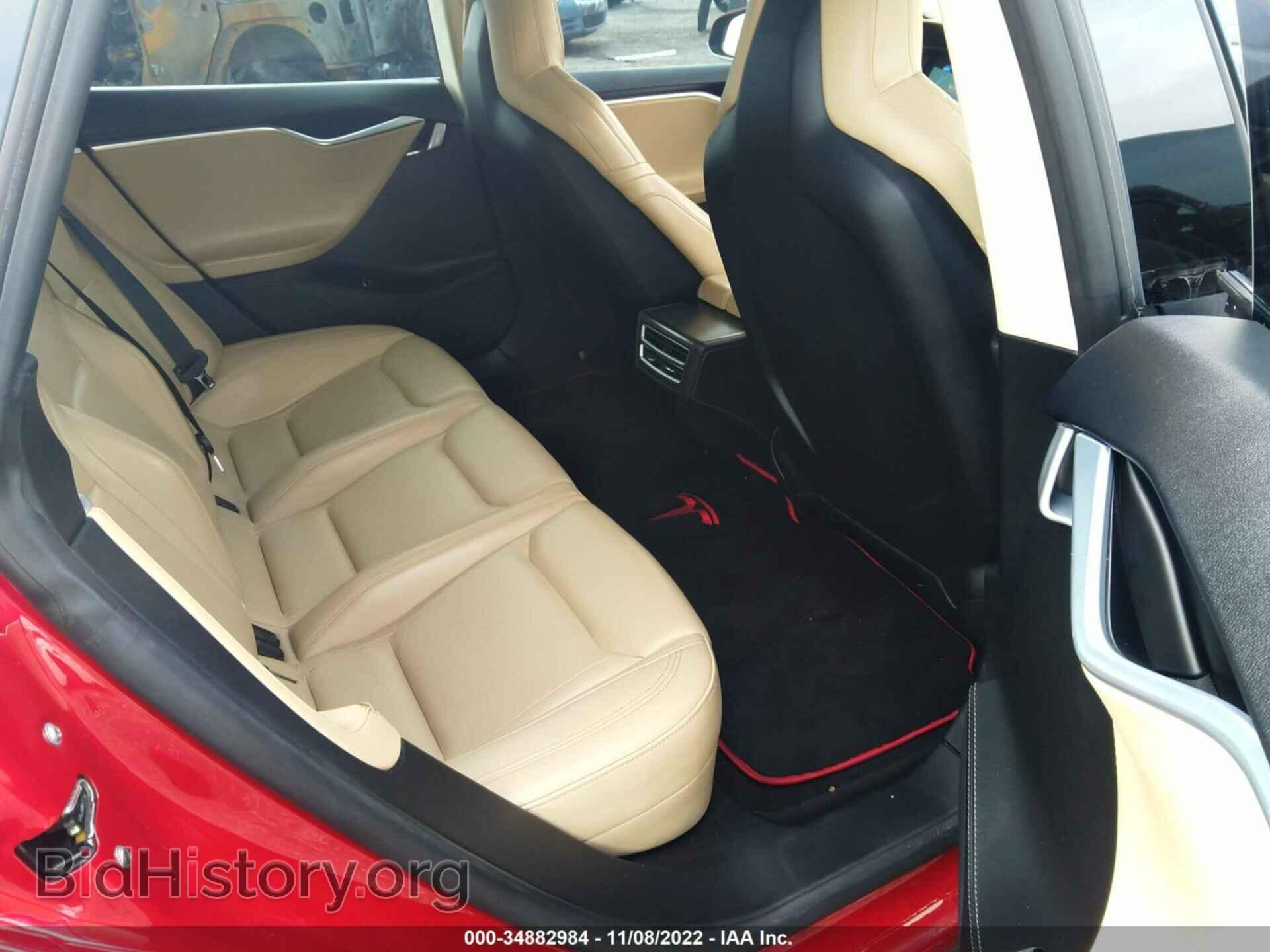 2014 TESLA MODEL S - VIN: 5YJSA1H2XEFP63587 - Фото 8