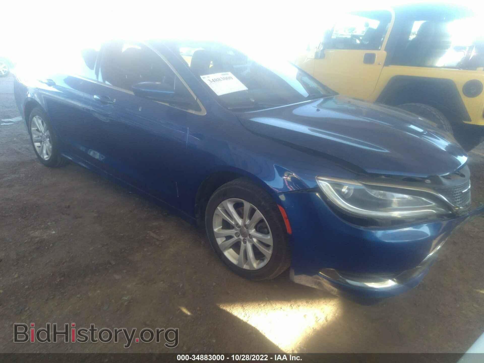 Photo 1C3CCCAB5FN635317 - CHRYSLER 200 2015