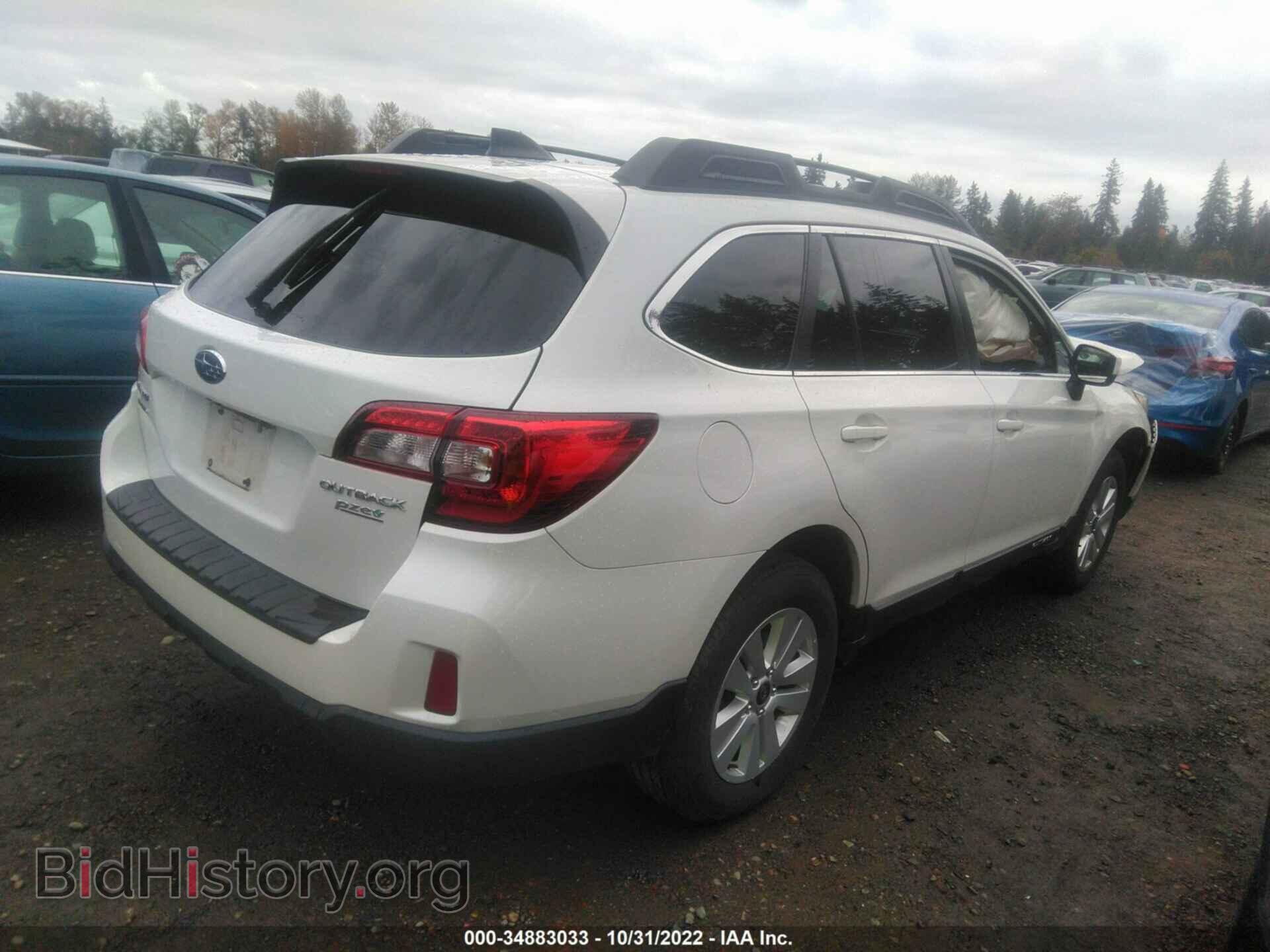 2016 SUBARU OUTBACK - VIN: 4S4BSACC6G3241399 - Photo 4