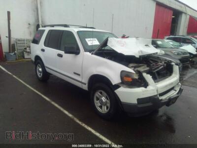 2006 Ford EXPLORER XLS, белый — VIN 1FMEU72E36UA40887, IAAI