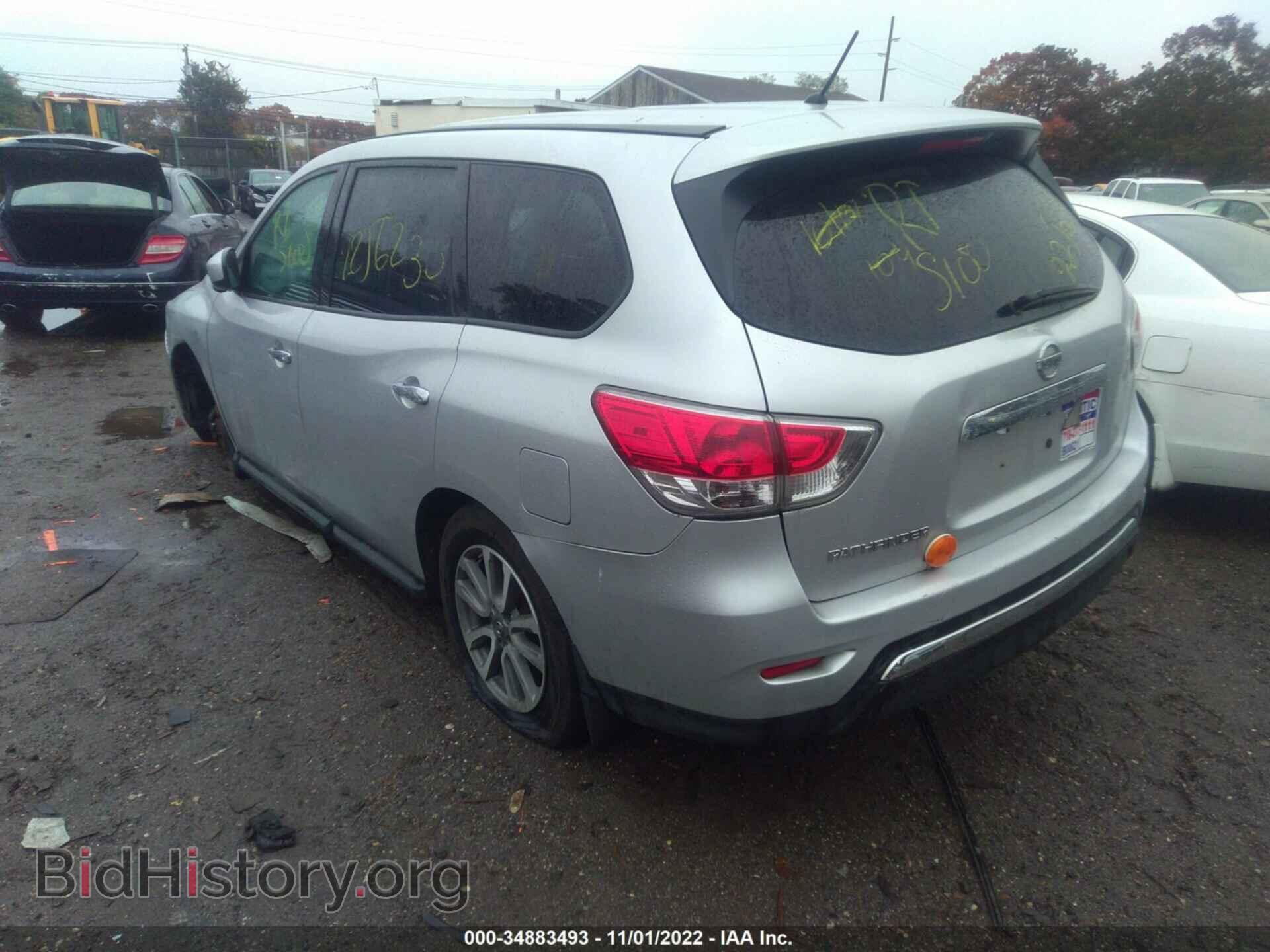 2014 NISSAN PATHFINDER - VIN: 5N1AR2MN6EC643966 - Фото 3