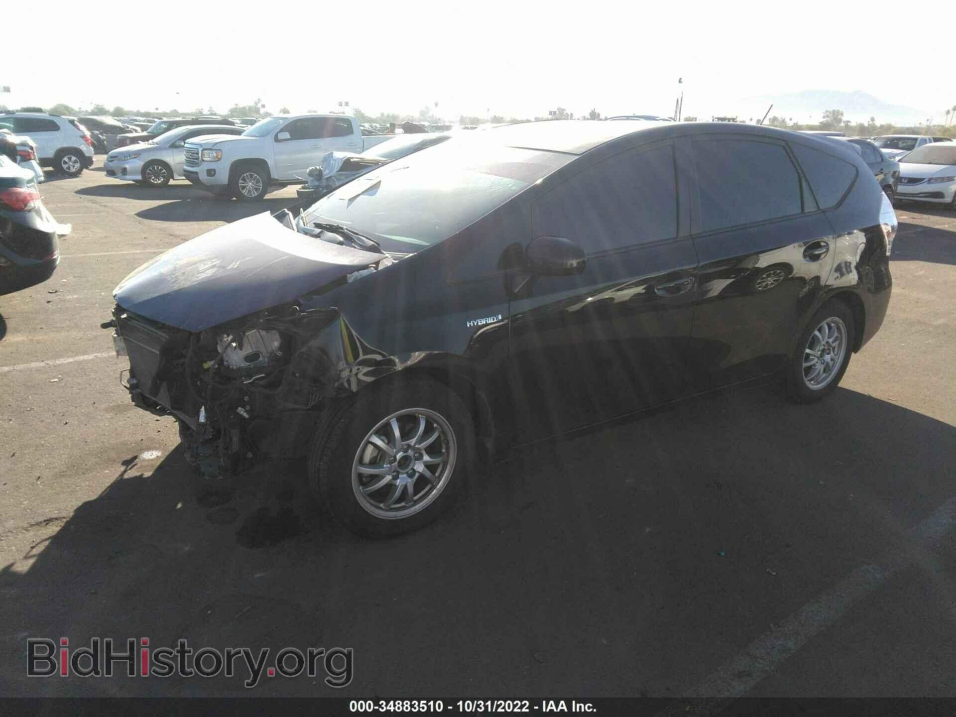 2012 TOYOTA PRIUS V - VIN: JTDZN3EU1C3141233 - Фото 2