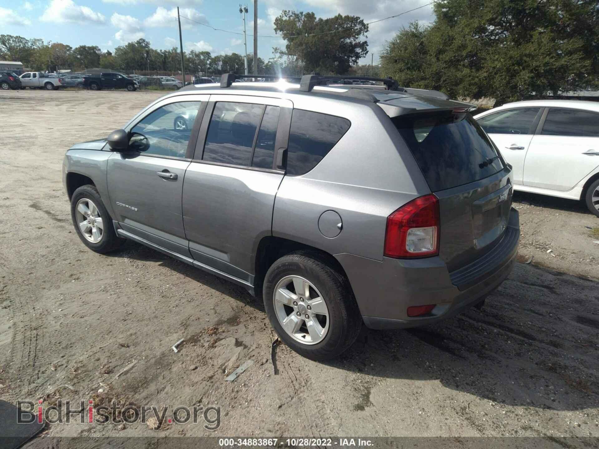 2013 JEEP COMPASS - VIN: 1C4NJCBA2DD129897 - Фото 3