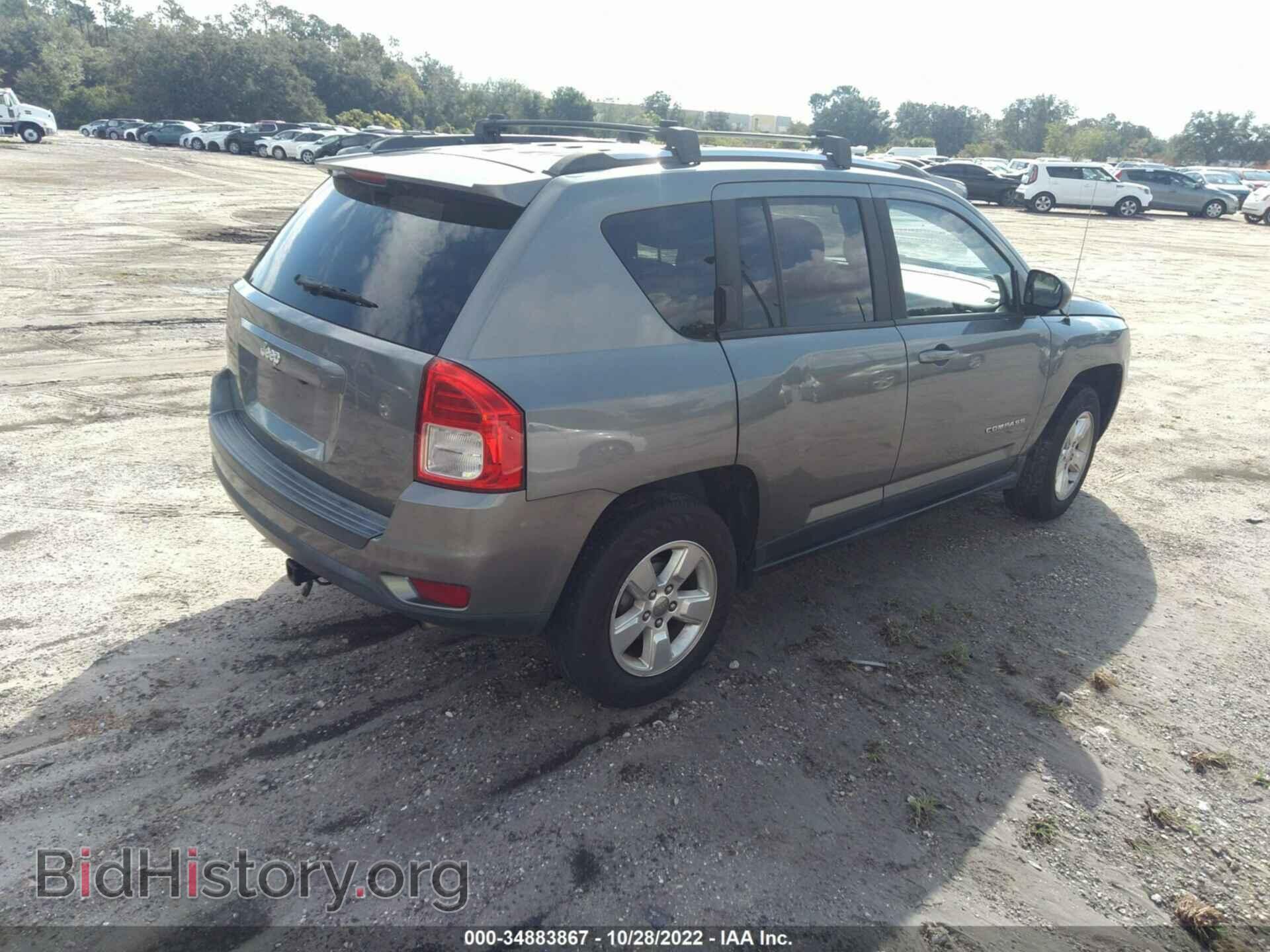 2013 JEEP COMPASS - VIN: 1C4NJCBA2DD129897 - Фото 4