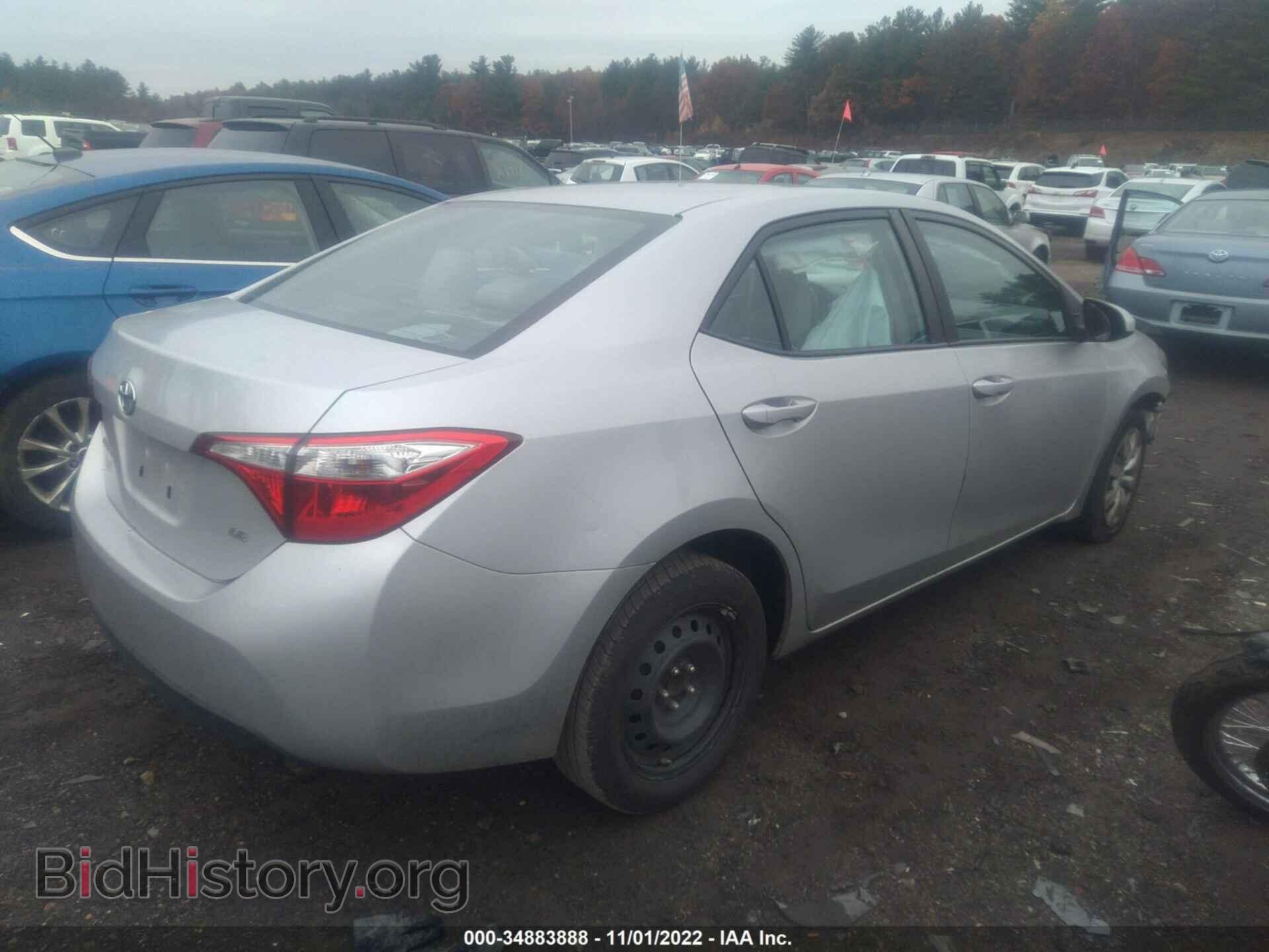 2015 TOYOTA COROLLA - VIN: 2T1BURHE2FC299166 - Photo 4
