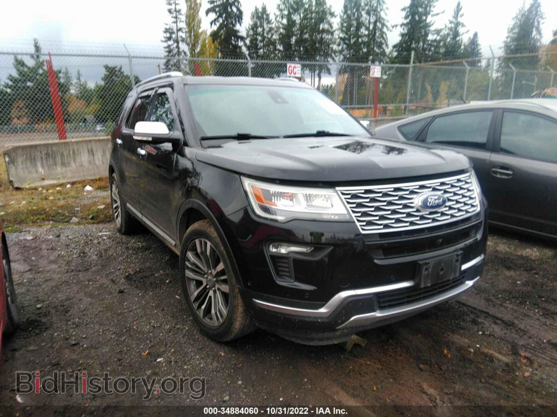 Фотография 1FM5K8HT3JGA32183 - FORD EXPLORER 2018