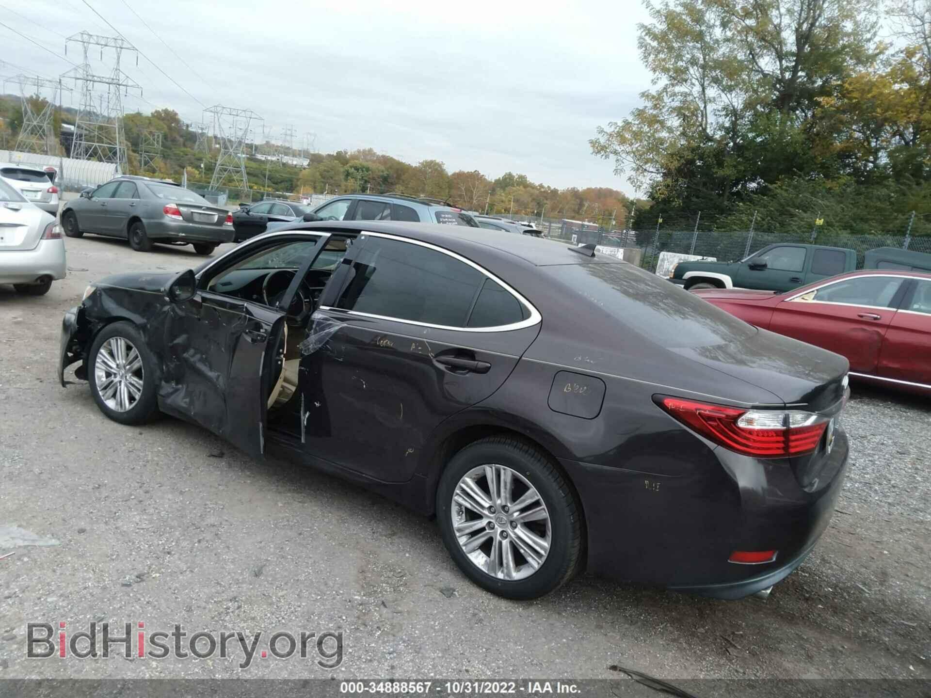 2013 LEXUS ES 350 - VIN: JTHBK1GG1D2049258 - Фото 3