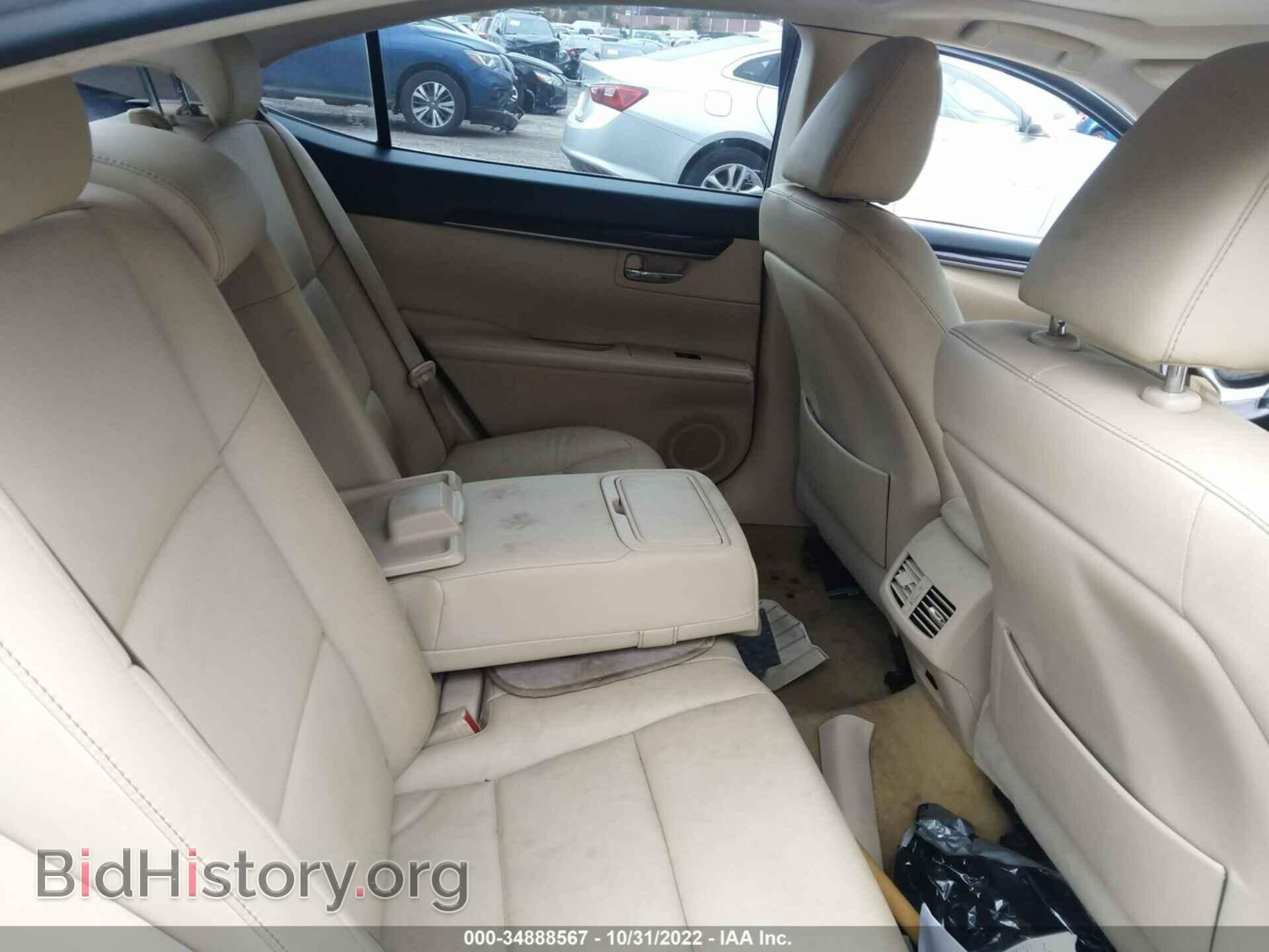 2013 LEXUS ES 350 - VIN: JTHBK1GG1D2049258 - Фото 8