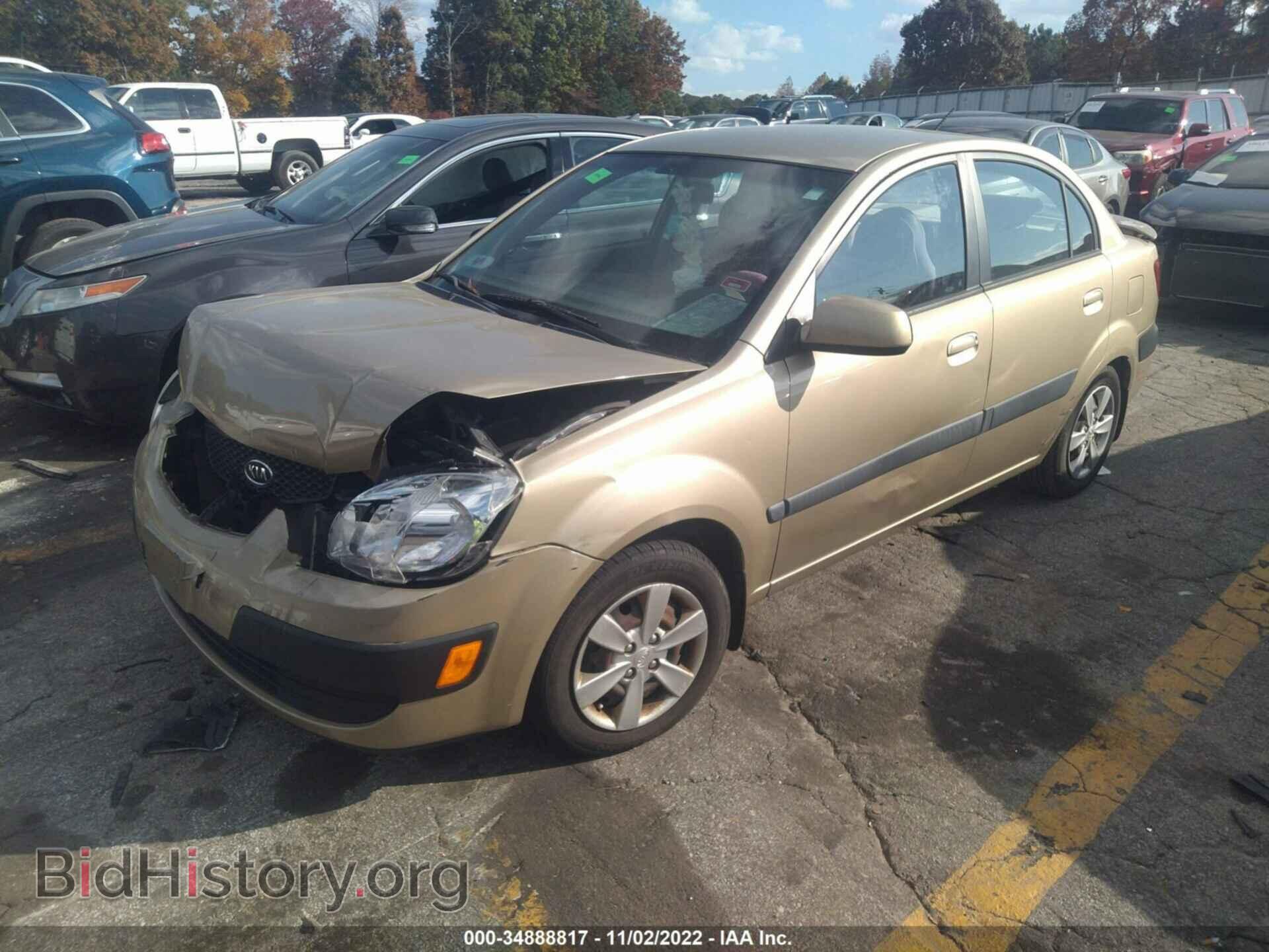 2008 KIA RIO - VIN: KNADE123786394070 - Фото 2