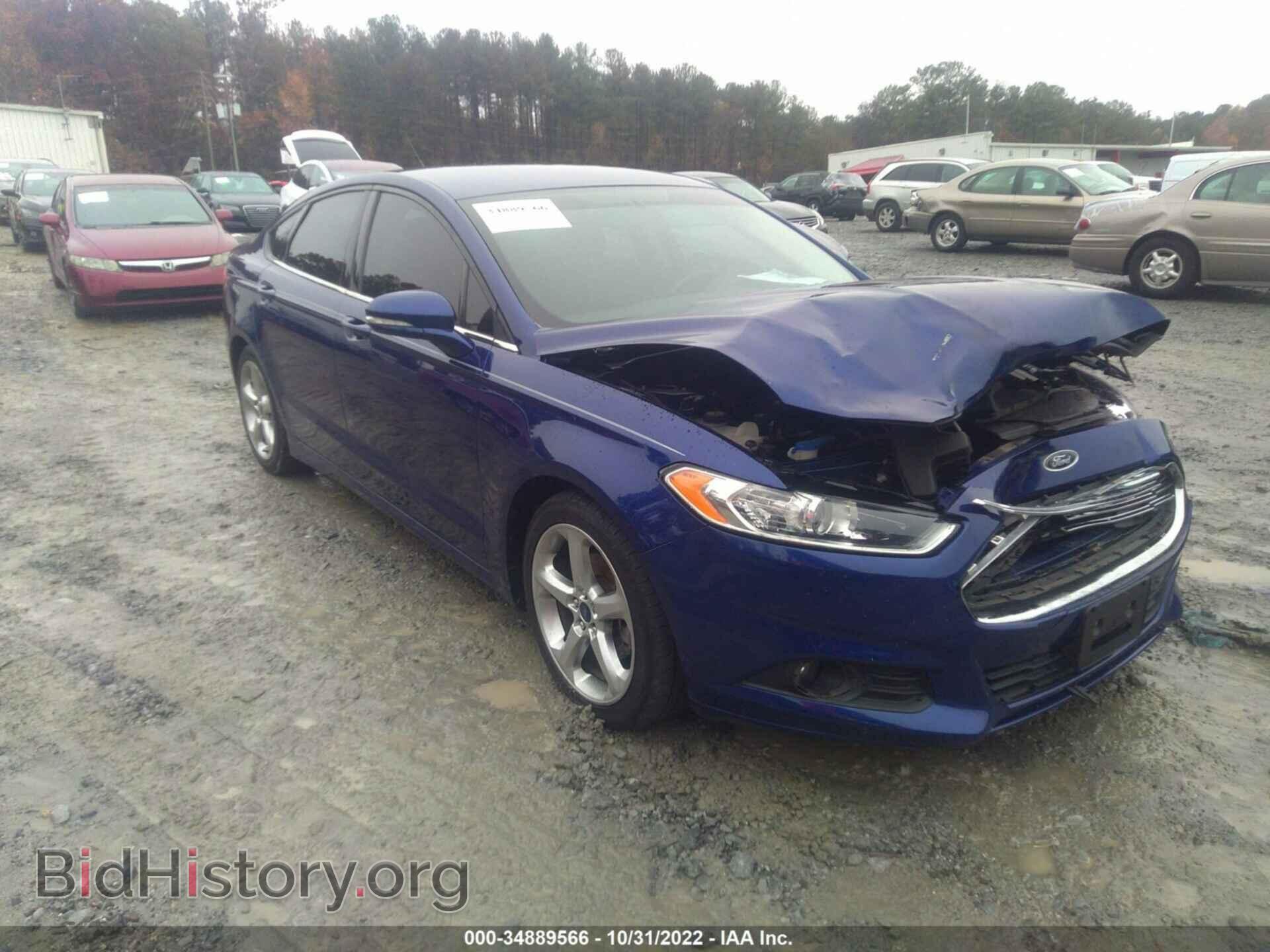 Photo 3FA6P0H70DR302956 - FORD FUSION 2013