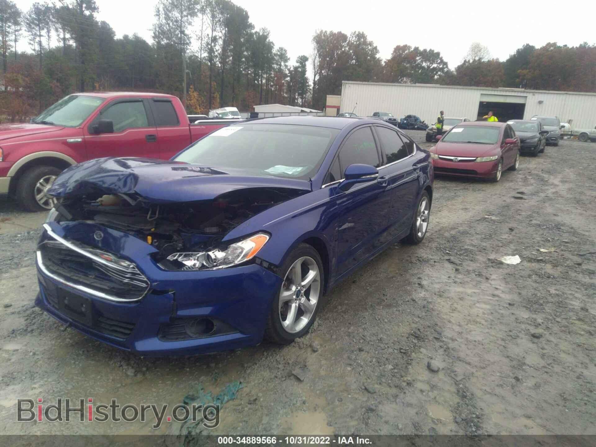 2013 FORD FUSION - VIN: 3FA6P0H70DR302956 - Photo 2